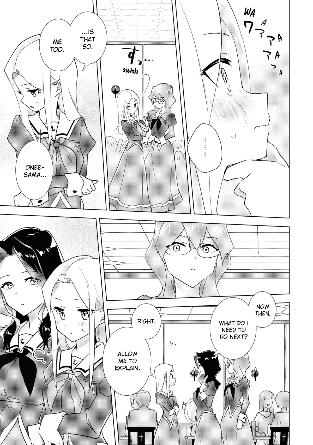Watashi no Yuri wa Oshigoto desu! Chapter 48 page 15 - Chapter 48: Love is Always