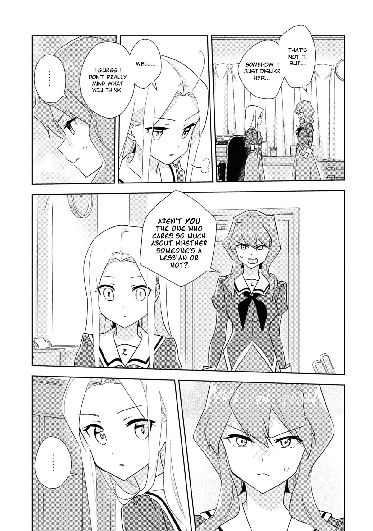 Watashi no Yuri wa Oshigoto desu! Chapter 48 page 19 - Chapter 48: Love is Always