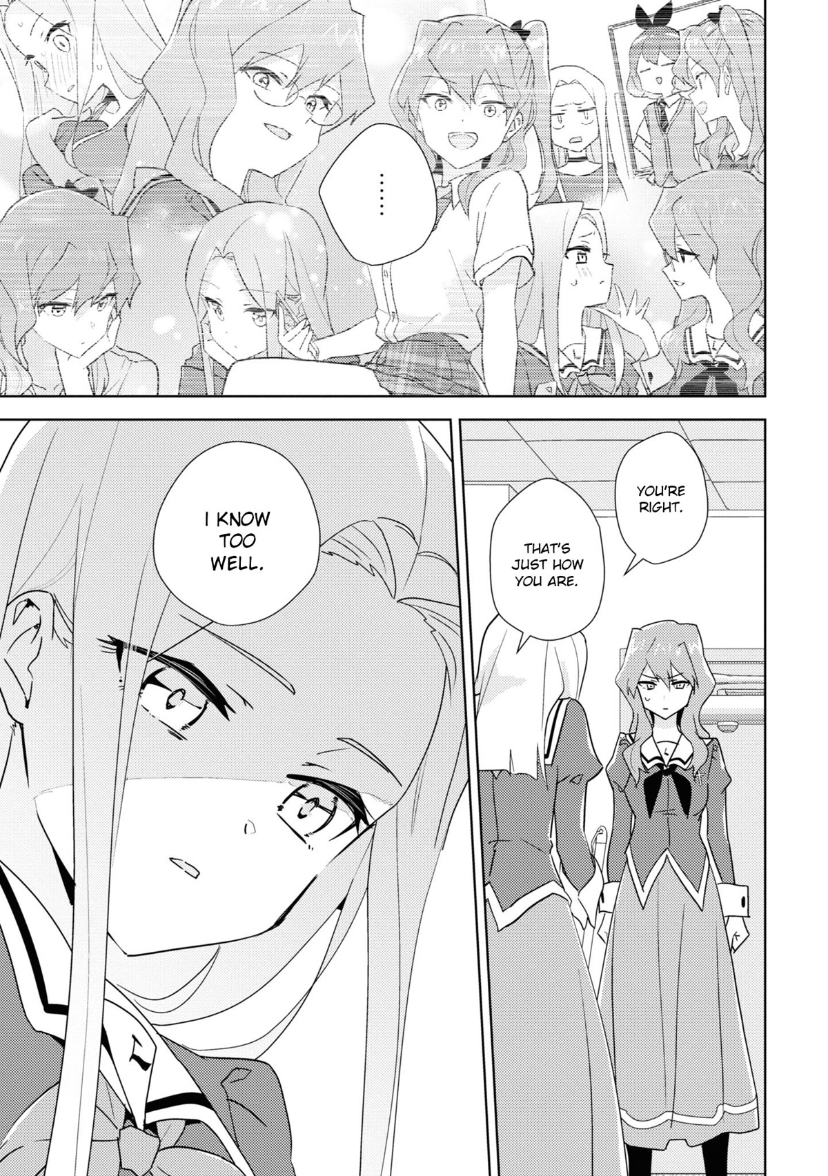 Watashi no Yuri wa Oshigoto desu! Chapter 48 page 21 - Chapter 48: Love is Always