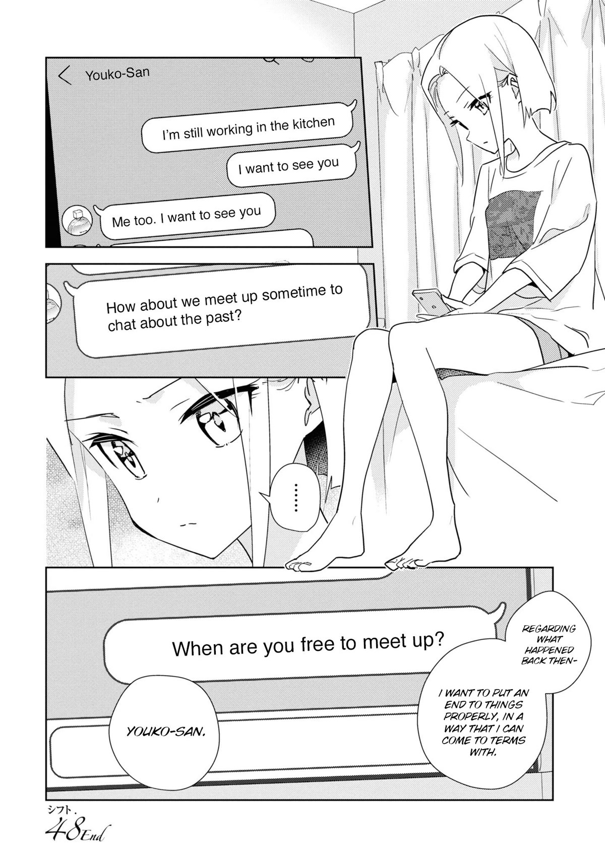 Watashi no Yuri wa Oshigoto desu! Chapter 48 page 26 - Chapter 48: Love is Always