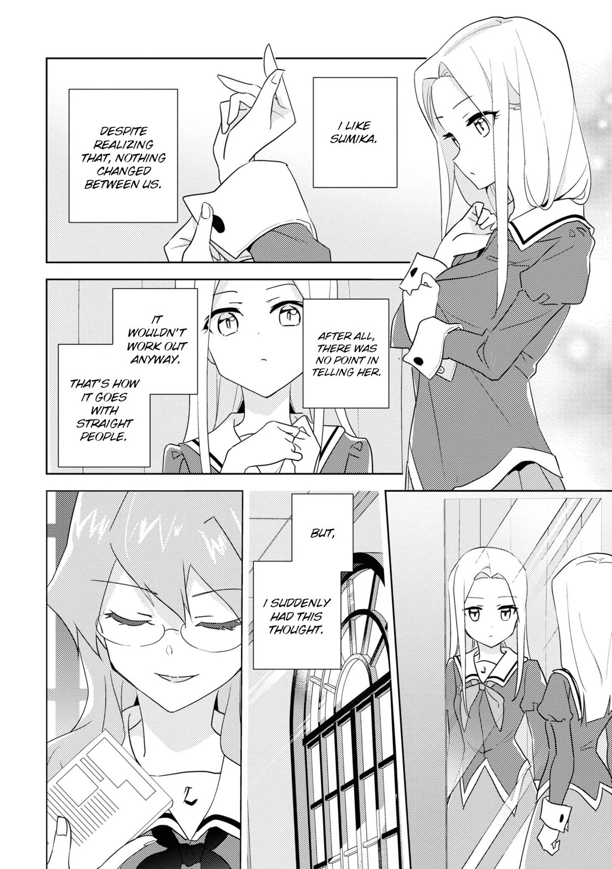 Watashi no Yuri wa Oshigoto desu! Chapter 48 page 6 - Chapter 48: Love is Always