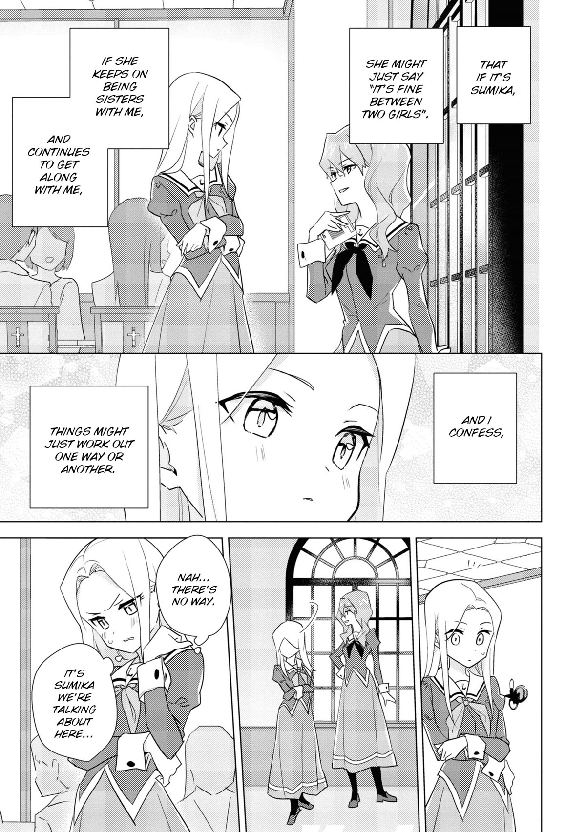 Watashi no Yuri wa Oshigoto desu! Chapter 48 page 7 - Chapter 48: Love is Always