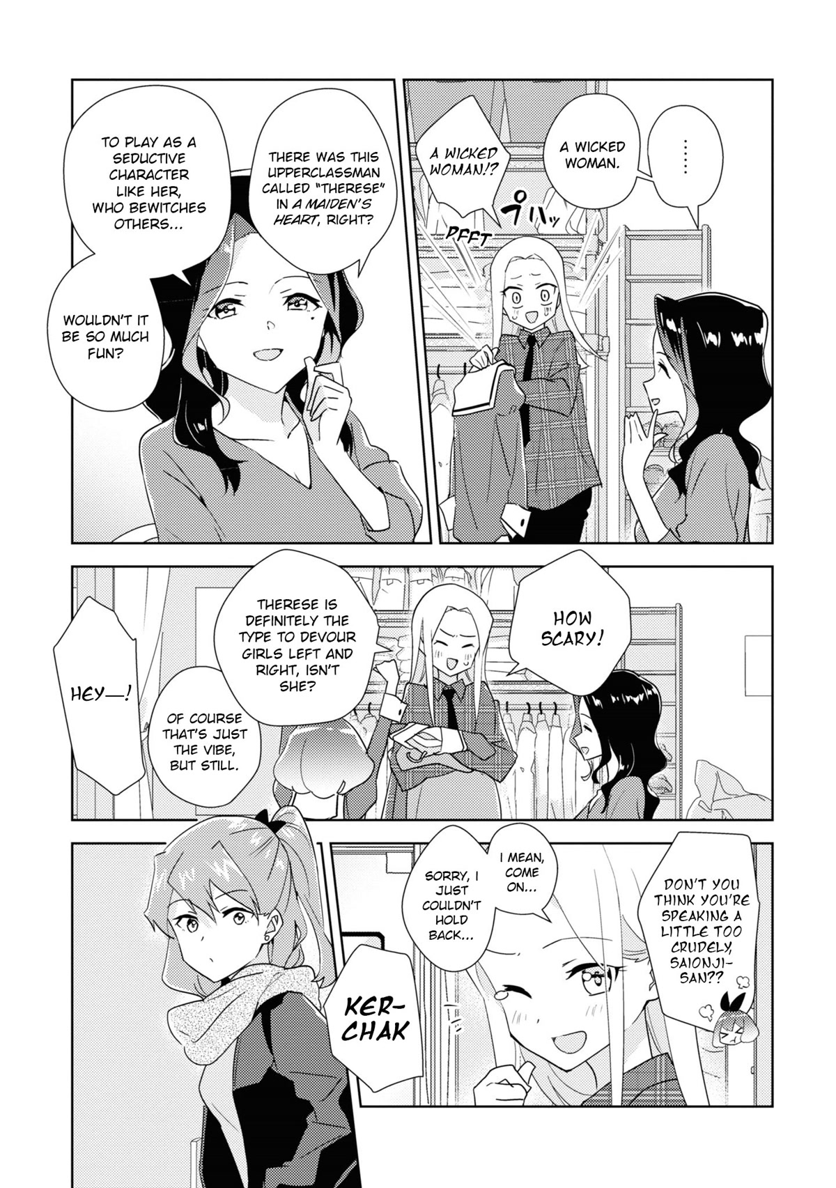Watashi no Yuri wa Oshigoto desu! Chapter 48 page 9 - Chapter 48: Love is Always