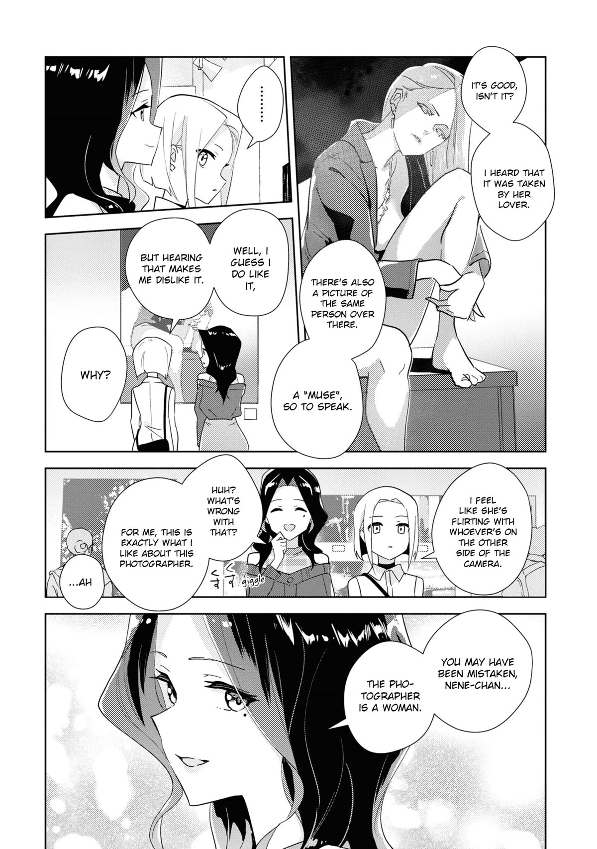 Watashi no Yuri wa Oshigoto desu! Chapter 49 page 10 - Chapter 49: Even Though I Was Serious