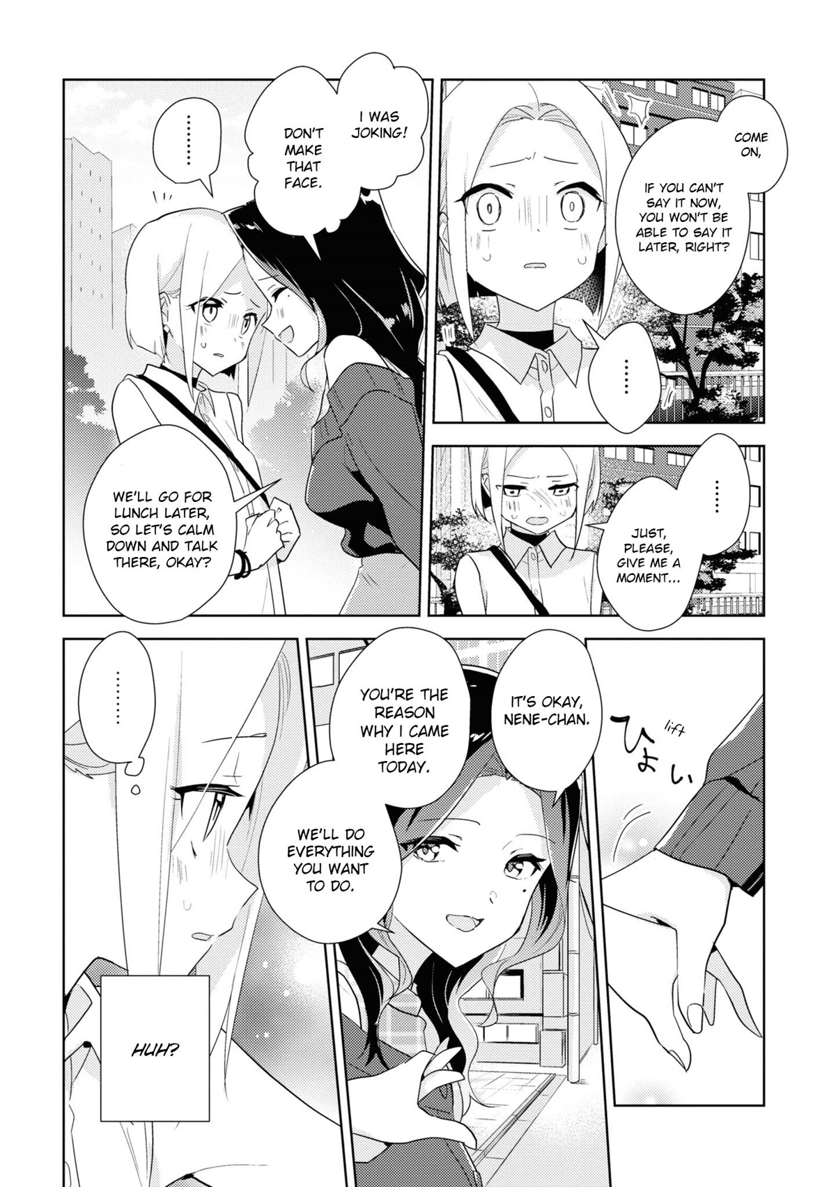 Watashi no Yuri wa Oshigoto desu! Chapter 49 page 12 - Chapter 49: Even Though I Was Serious