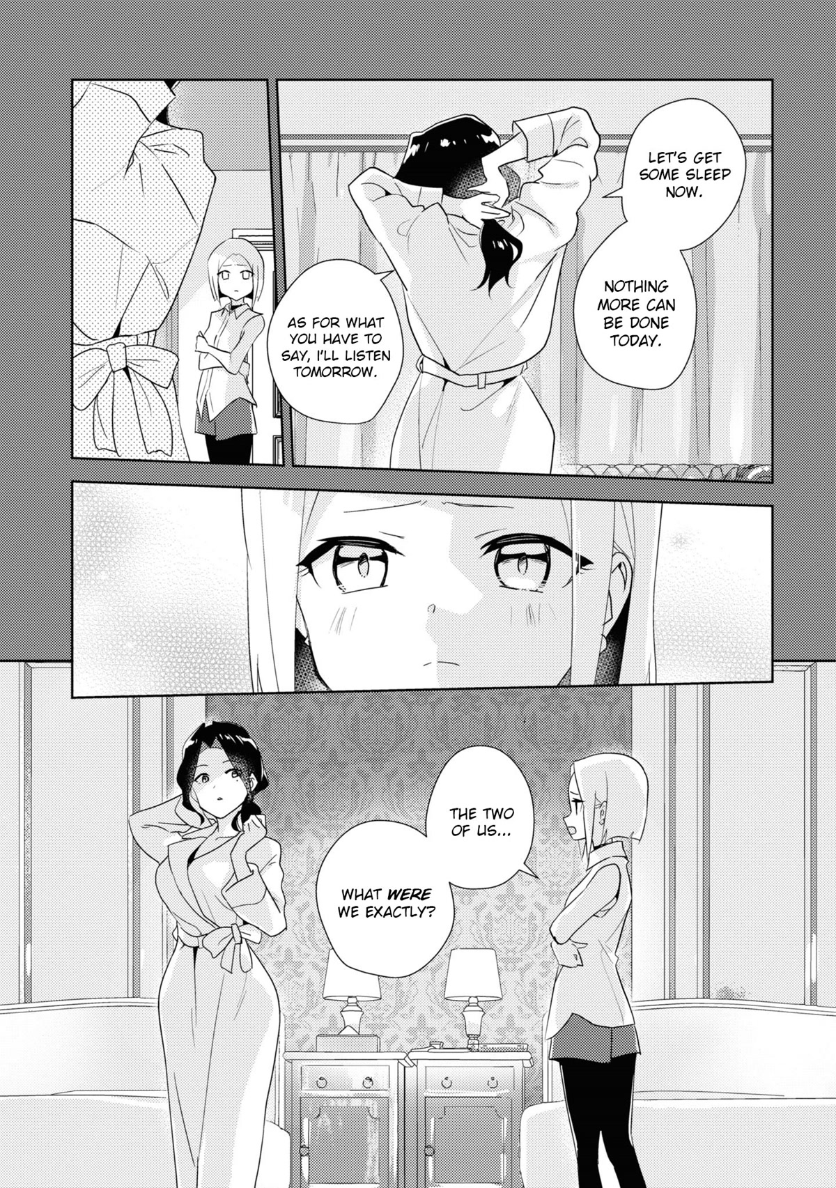 Watashi no Yuri wa Oshigoto desu! Chapter 49 page 21 - Chapter 49: Even Though I Was Serious