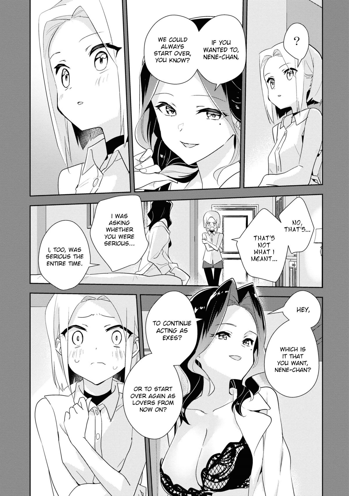 Watashi no Yuri wa Oshigoto desu! Chapter 49 page 23 - Chapter 49: Even Though I Was Serious
