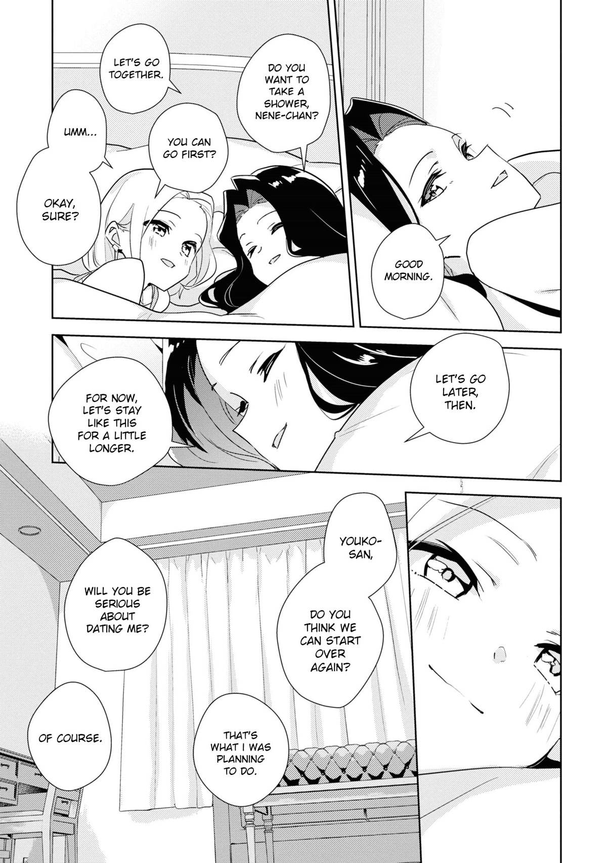 Watashi no Yuri wa Oshigoto desu! Chapter 49 page 27 - Chapter 49: Even Though I Was Serious