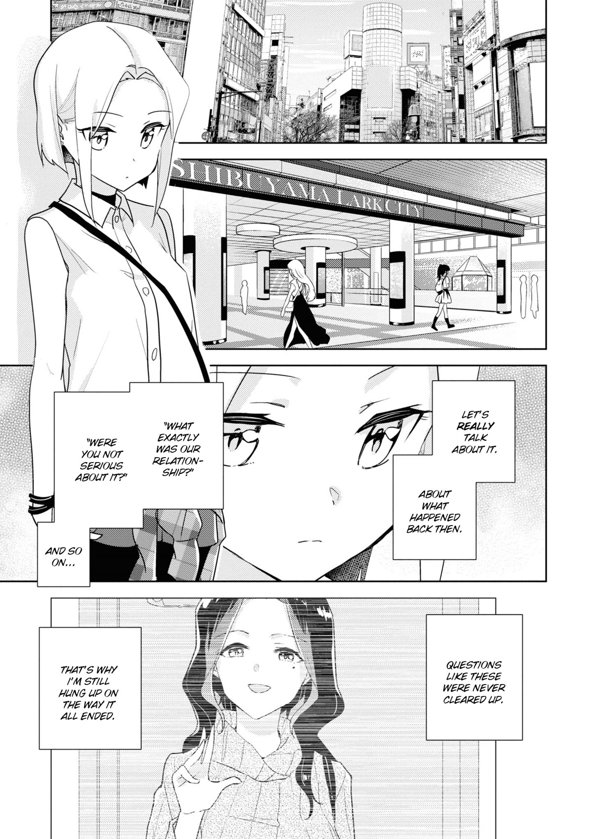 Watashi no Yuri wa Oshigoto desu! Chapter 49 page 3 - Chapter 49: Even Though I Was Serious