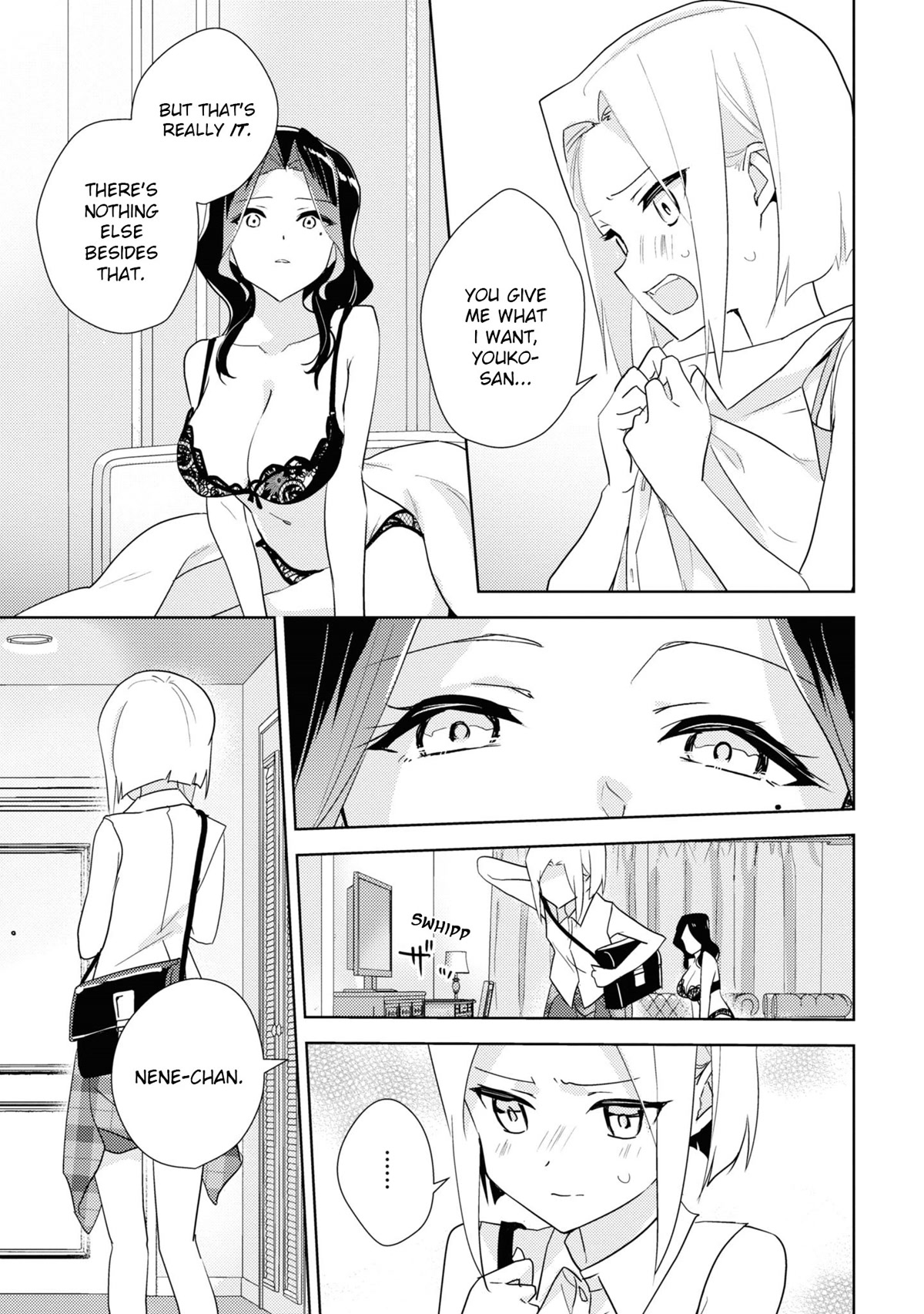 Watashi no Yuri wa Oshigoto desu! Chapter 49 page 33 - Chapter 49: Even Though I Was Serious