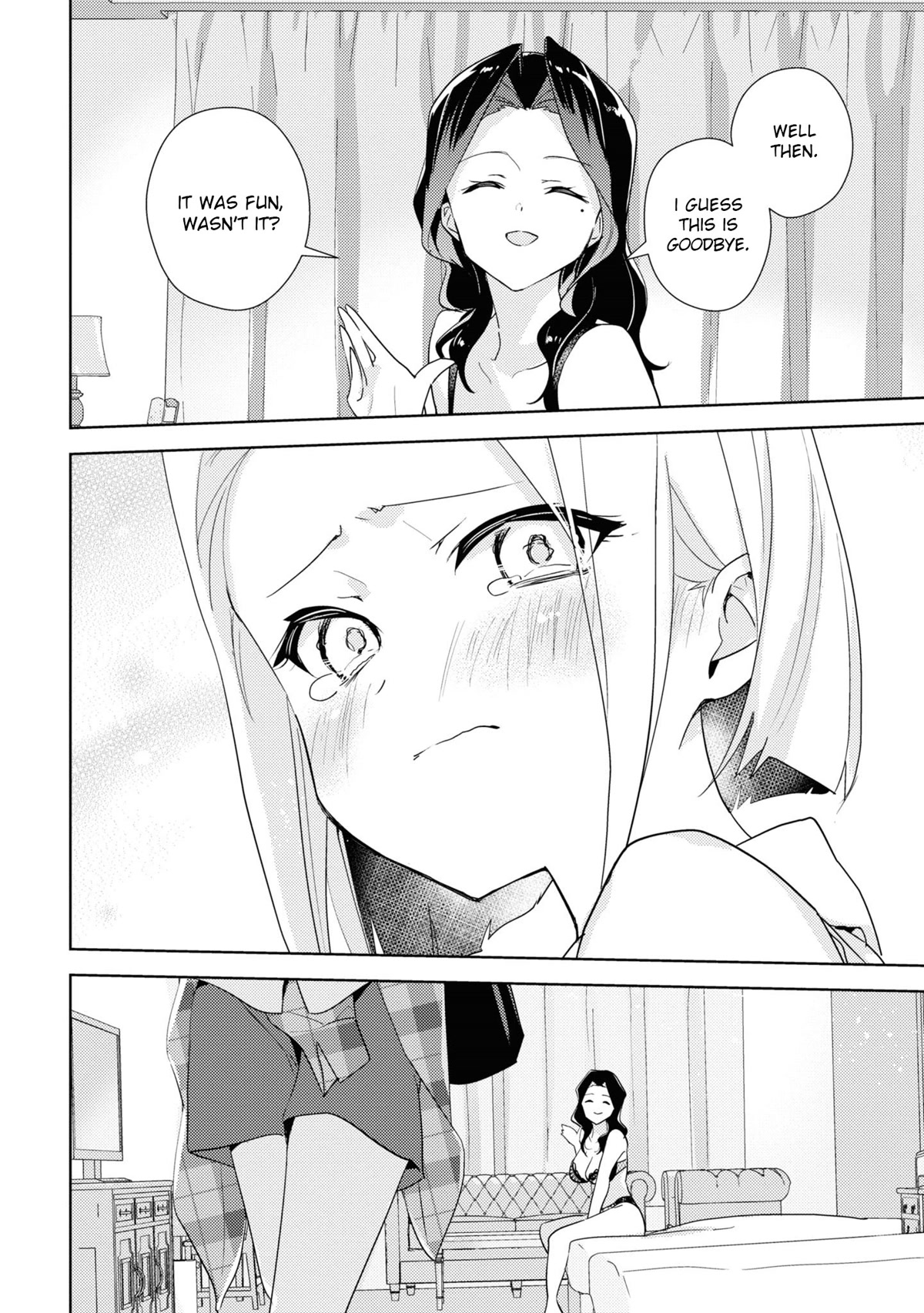 Watashi no Yuri wa Oshigoto desu! Chapter 49 page 34 - Chapter 49: Even Though I Was Serious
