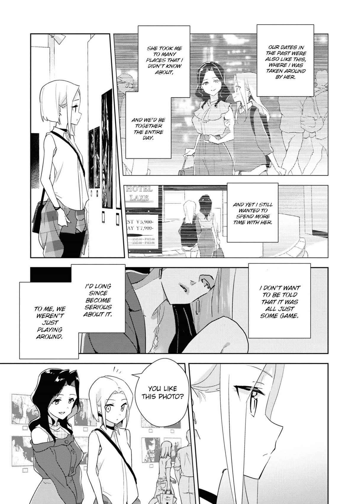 Watashi no Yuri wa Oshigoto desu! Chapter 49 page 9 - Chapter 49: Even Though I Was Serious