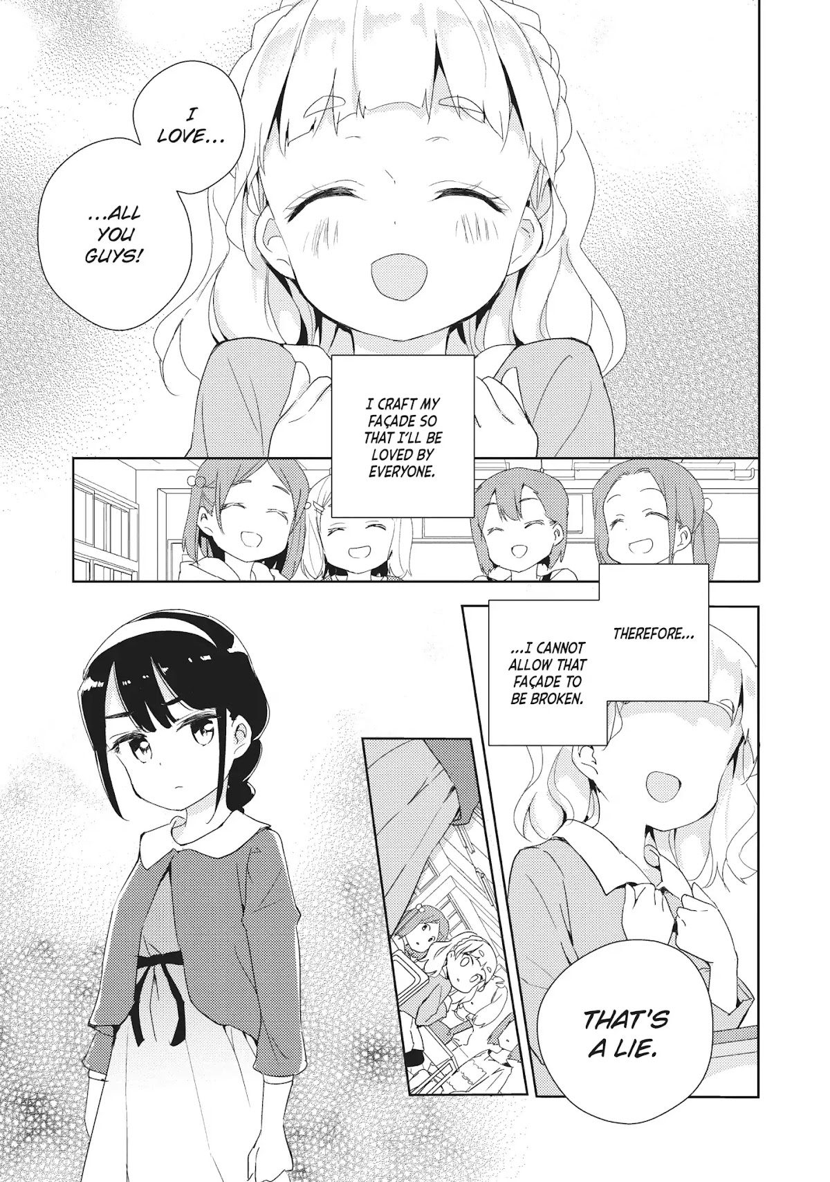 Watashi no Yuri wa Oshigoto desu! Chapter 5 page 1 - Chapter 5: Vol.1 Shift 5: I Tell You It's No Lie