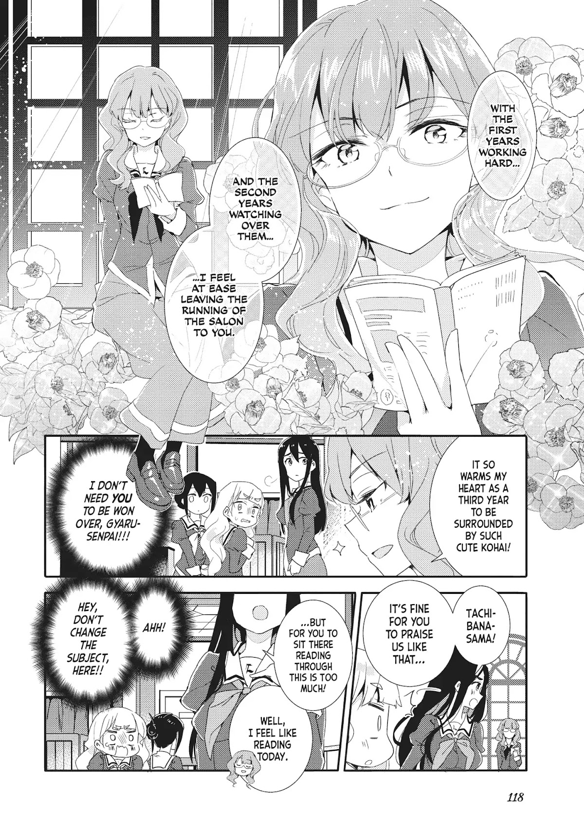 Watashi no Yuri wa Oshigoto desu! Chapter 5 page 10 - Chapter 5: Vol.1 Shift 5: I Tell You It's No Lie