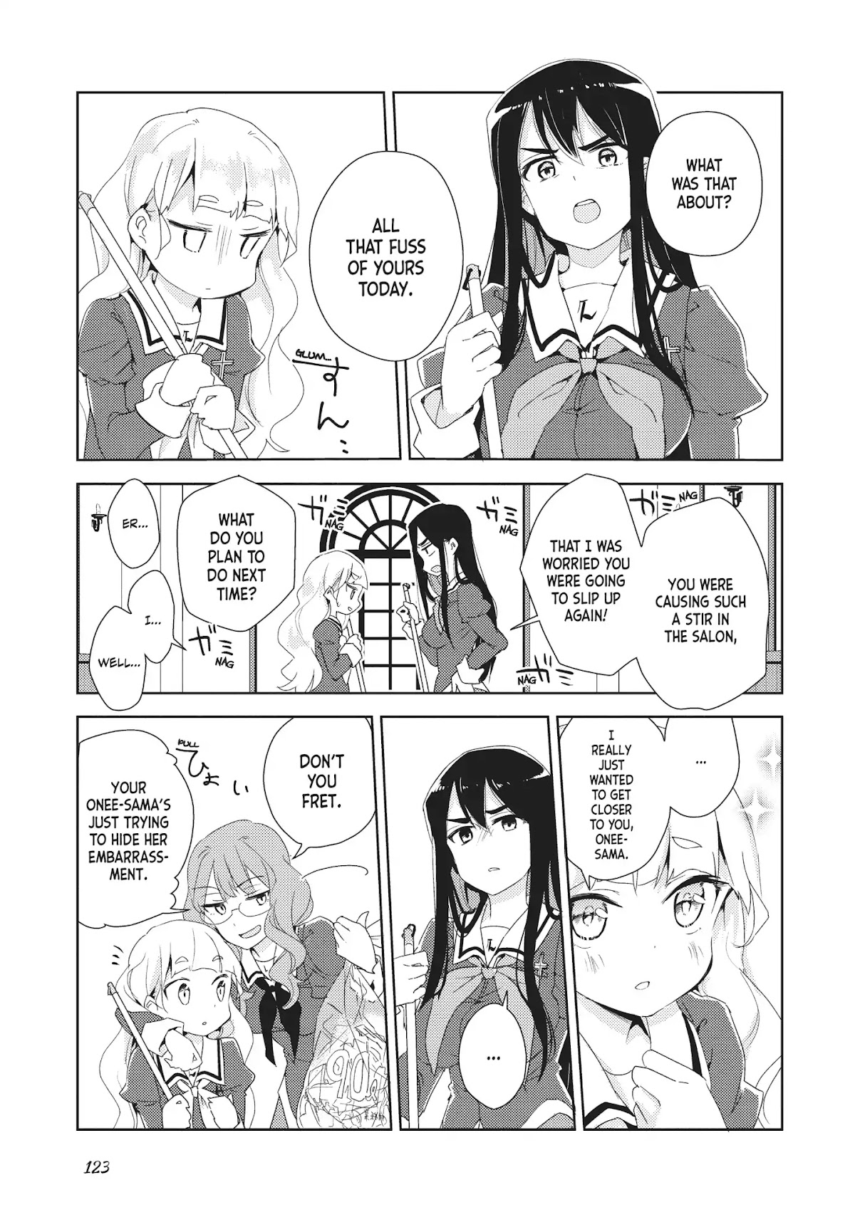Watashi no Yuri wa Oshigoto desu! Chapter 5 page 15 - Chapter 5: Vol.1 Shift 5: I Tell You It's No Lie