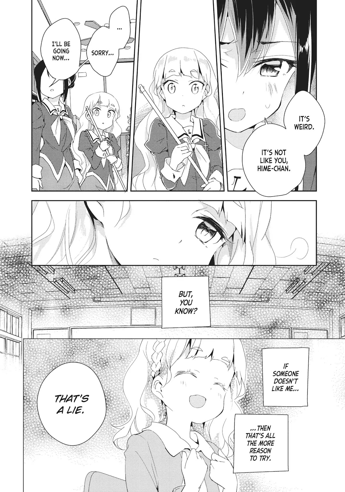 Watashi no Yuri wa Oshigoto desu! Chapter 5 page 18 - Chapter 5: Vol.1 Shift 5: I Tell You It's No Lie