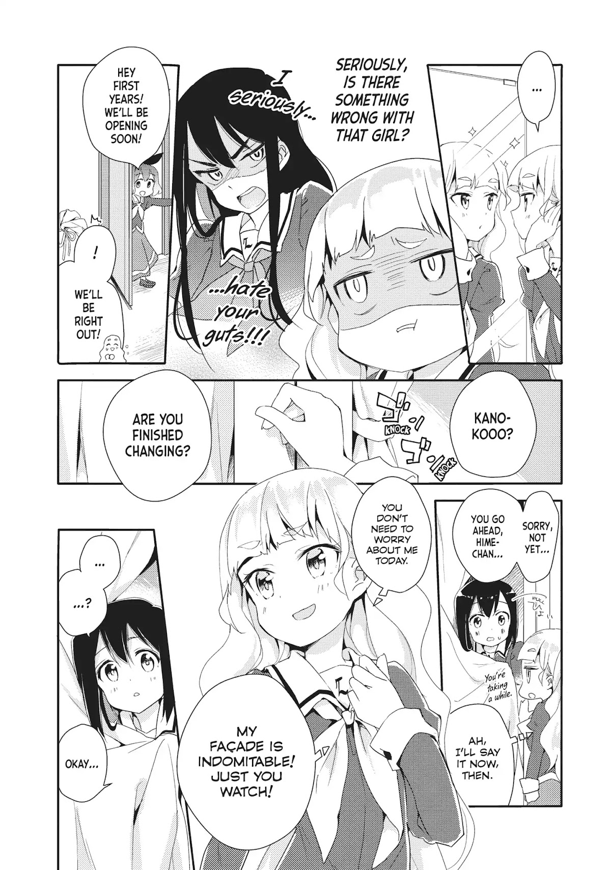 Watashi no Yuri wa Oshigoto desu! Chapter 5 page 6 - Chapter 5: Vol.1 Shift 5: I Tell You It's No Lie
