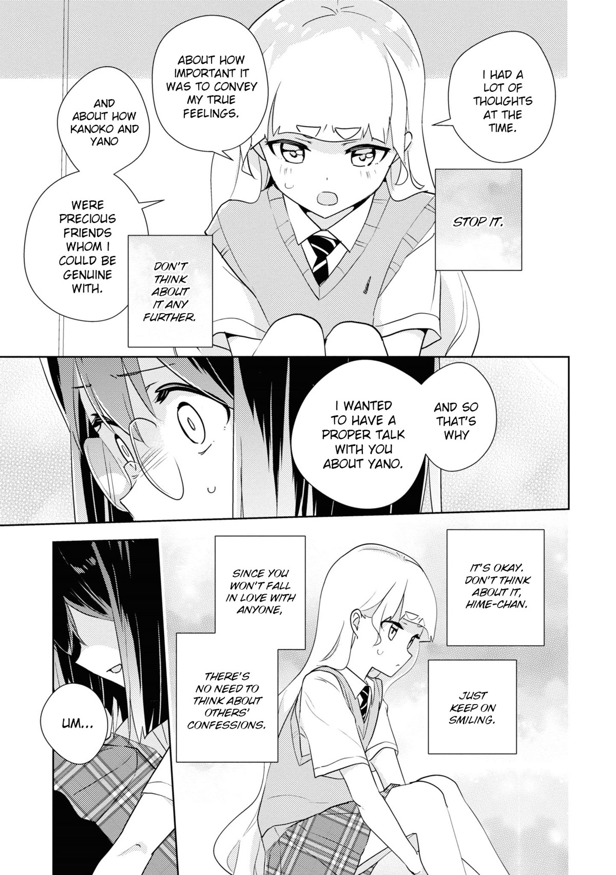 Watashi no Yuri wa Oshigoto desu! Chapter 50 page 23 - Chapter 50: Unreliable Onee-sama