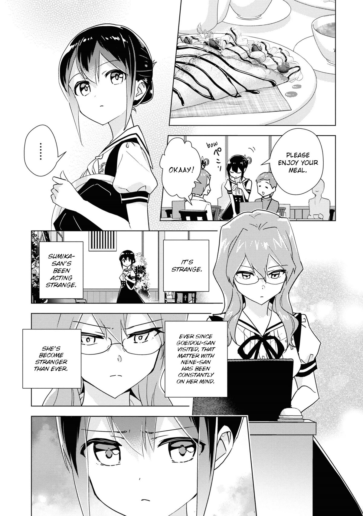 Watashi no Yuri wa Oshigoto desu! Chapter 50 page 3 - Chapter 50: Unreliable Onee-sama