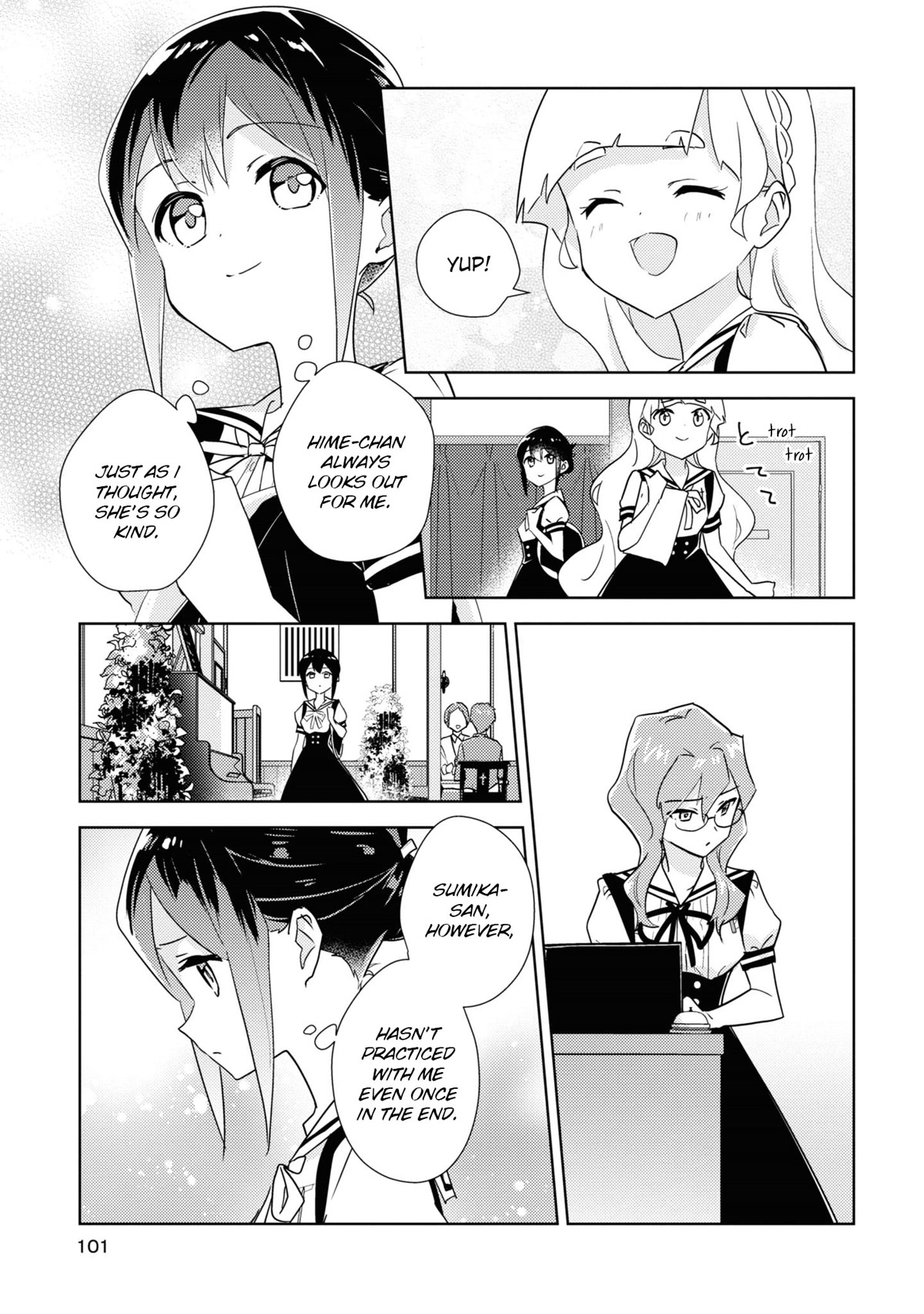 Watashi no Yuri wa Oshigoto desu! Chapter 50 page 7 - Chapter 50: Unreliable Onee-sama