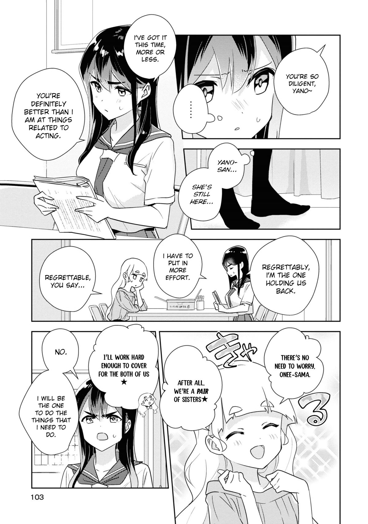 Watashi no Yuri wa Oshigoto desu! Chapter 50 page 9 - Chapter 50: Unreliable Onee-sama