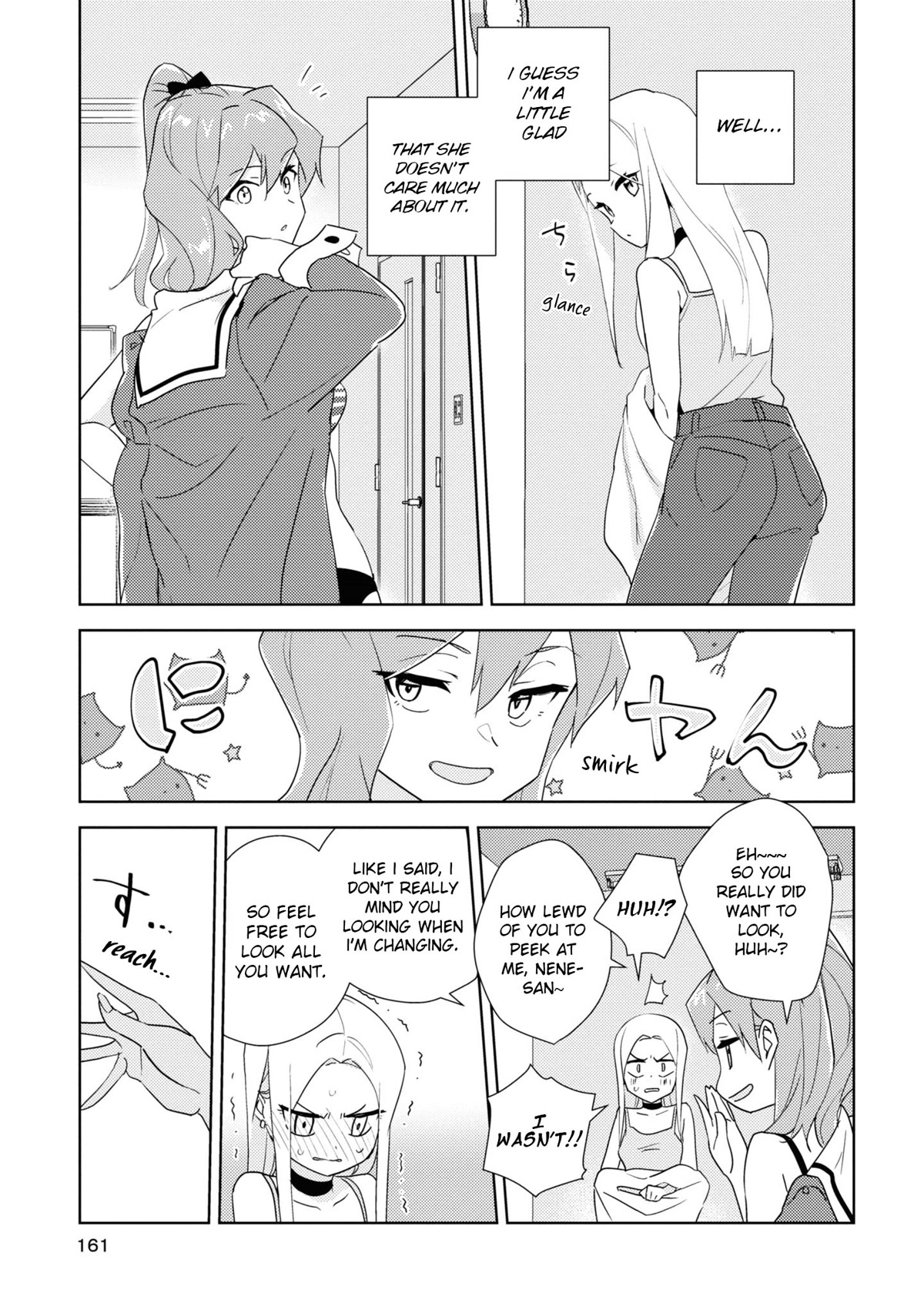 Watashi no Yuri wa Oshigoto desu! Chapter 51.5 page 4 - Chapter 51.5: Trying Out Uniforms is My Job!