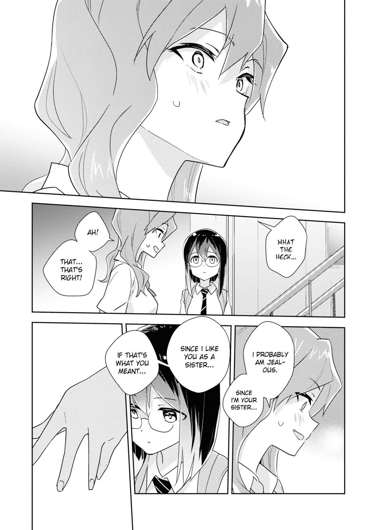 Watashi no Yuri wa Oshigoto desu! Chapter 51 page 21 - Chapter 51: According to Senpai's Words
