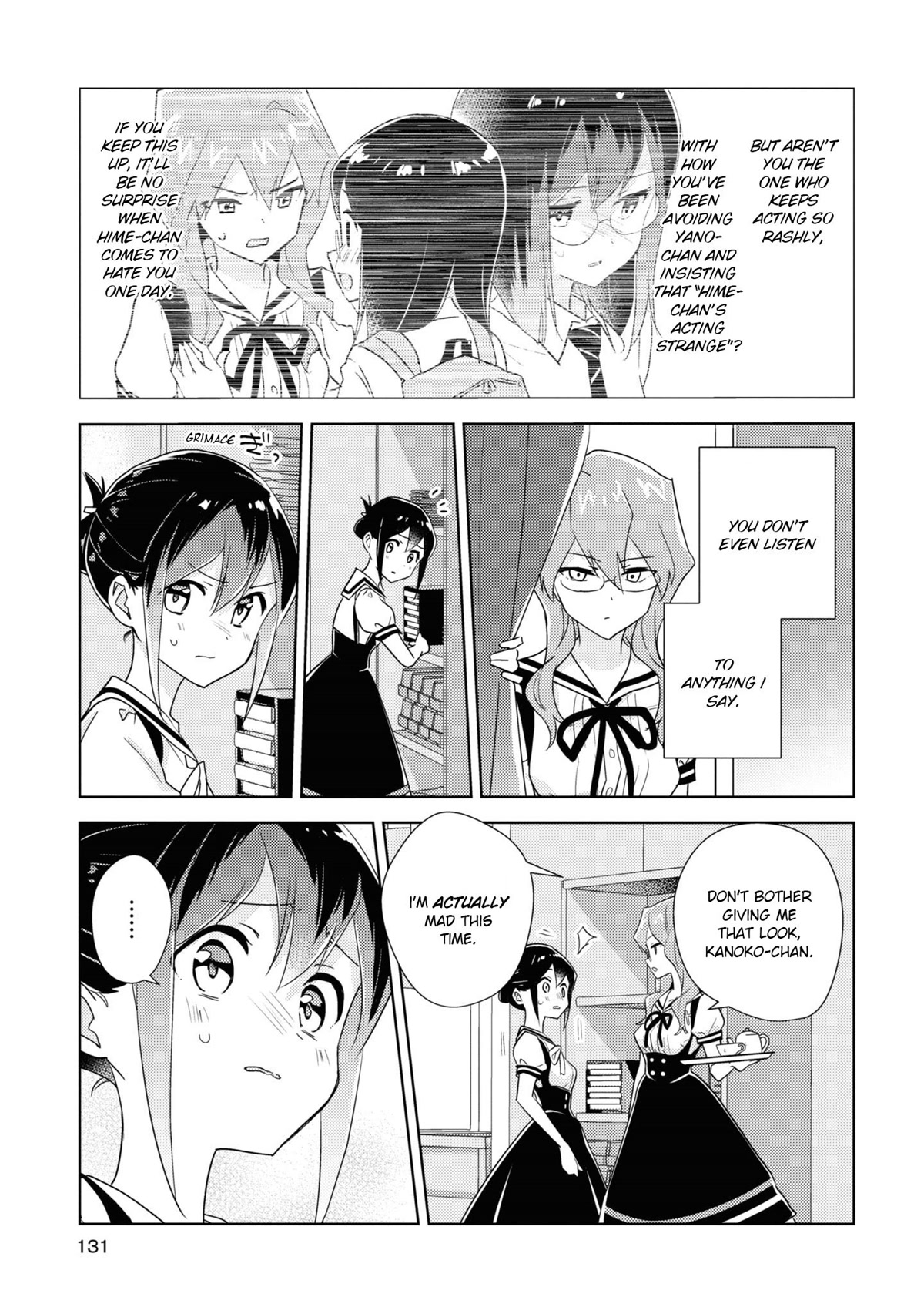 Watashi no Yuri wa Oshigoto desu! Chapter 51 page 5 - Chapter 51: According to Senpai's Words