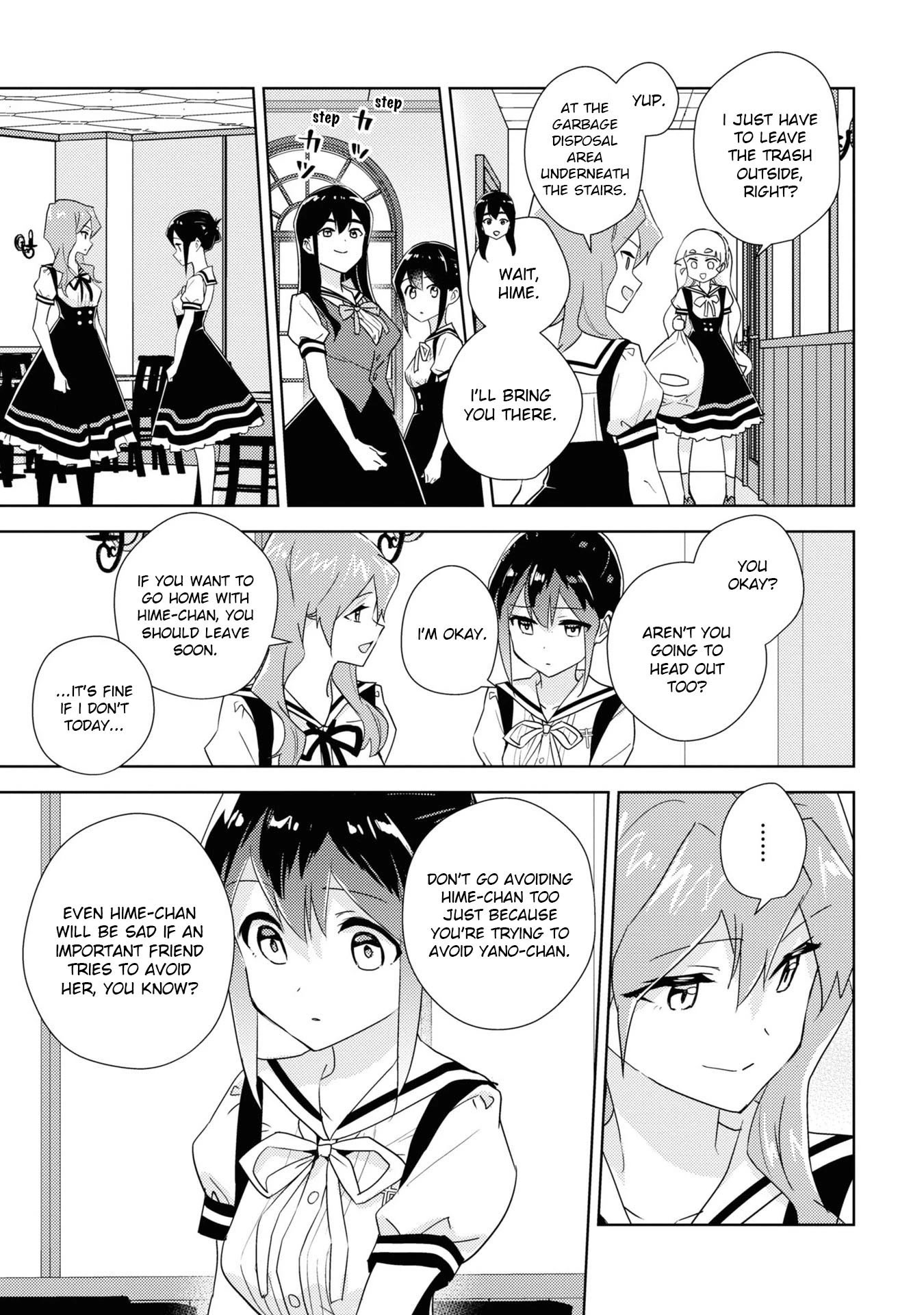 Watashi no Yuri wa Oshigoto desu! Chapter 52 page 10 - Chapter 52: We Are In A Relationship