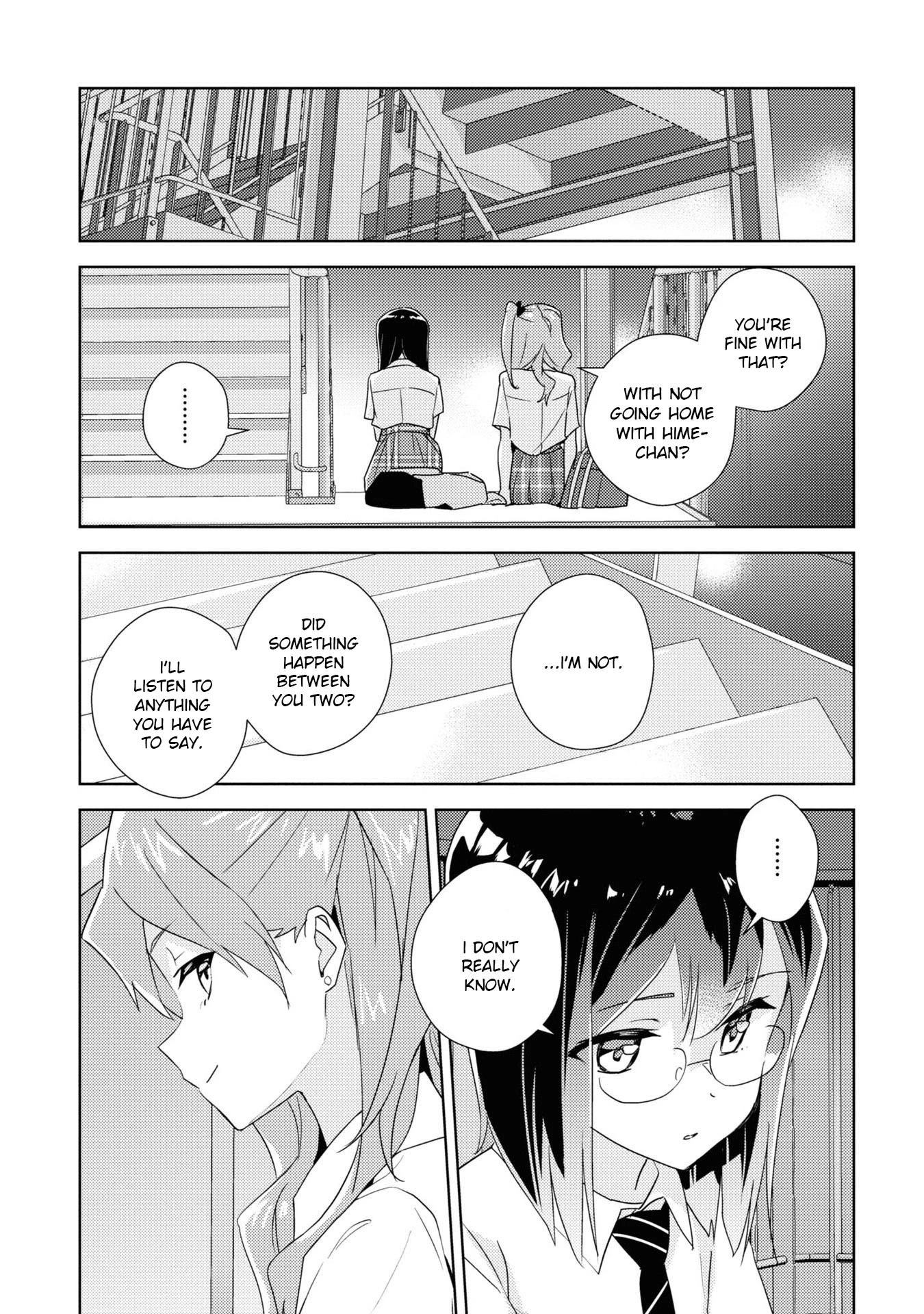 Watashi no Yuri wa Oshigoto desu! Chapter 52 page 14 - Chapter 52: We Are In A Relationship