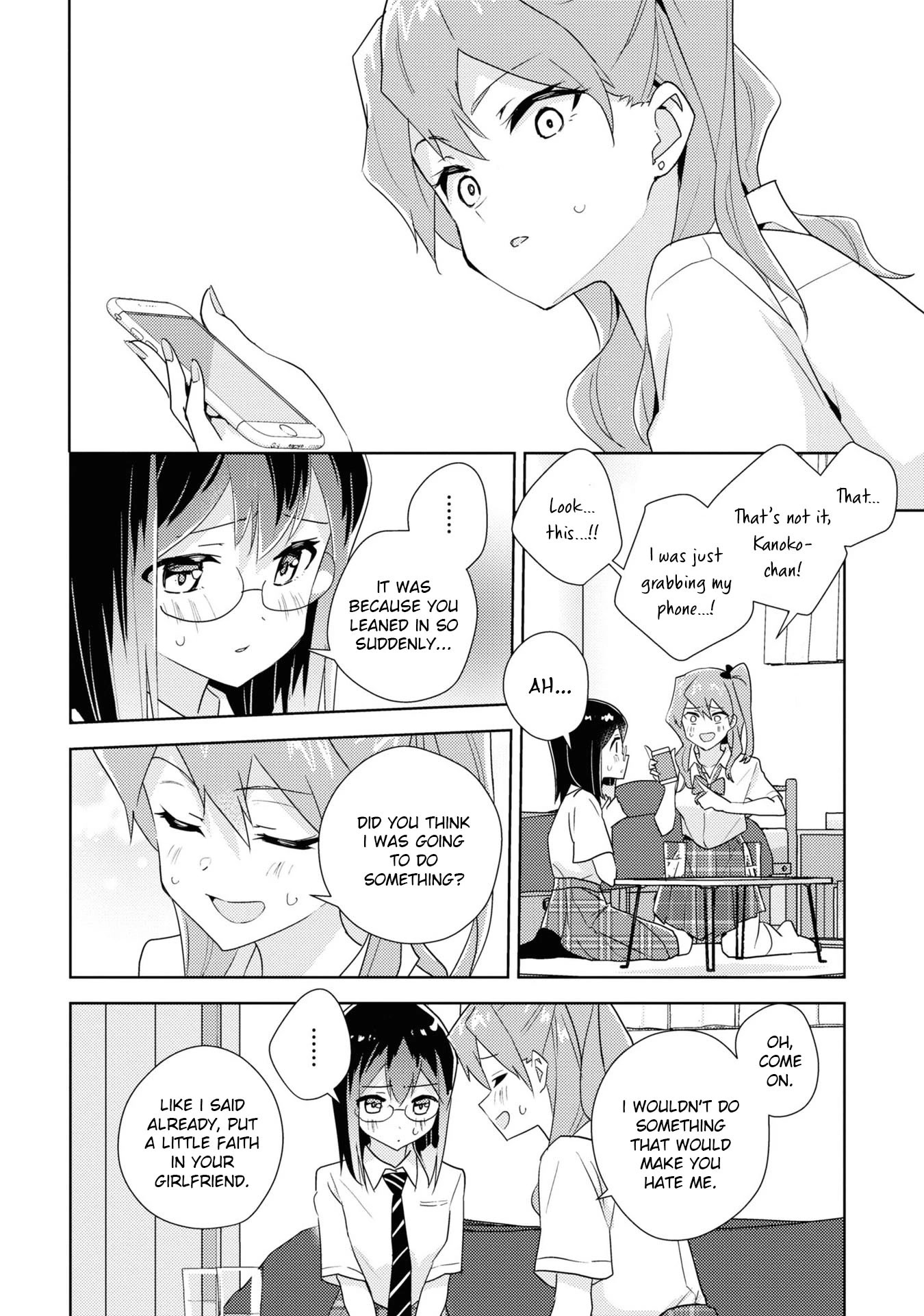 Watashi no Yuri wa Oshigoto desu! Chapter 52 page 19 - Chapter 52: We Are In A Relationship