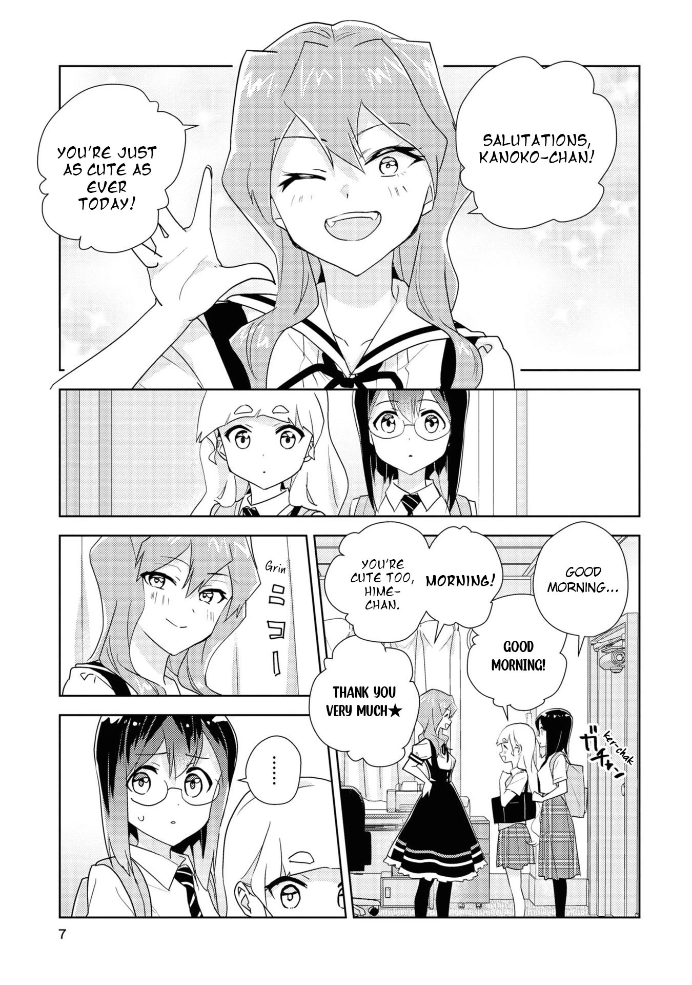 Watashi no Yuri wa Oshigoto desu! Chapter 52 page 4 - Chapter 52: We Are In A Relationship