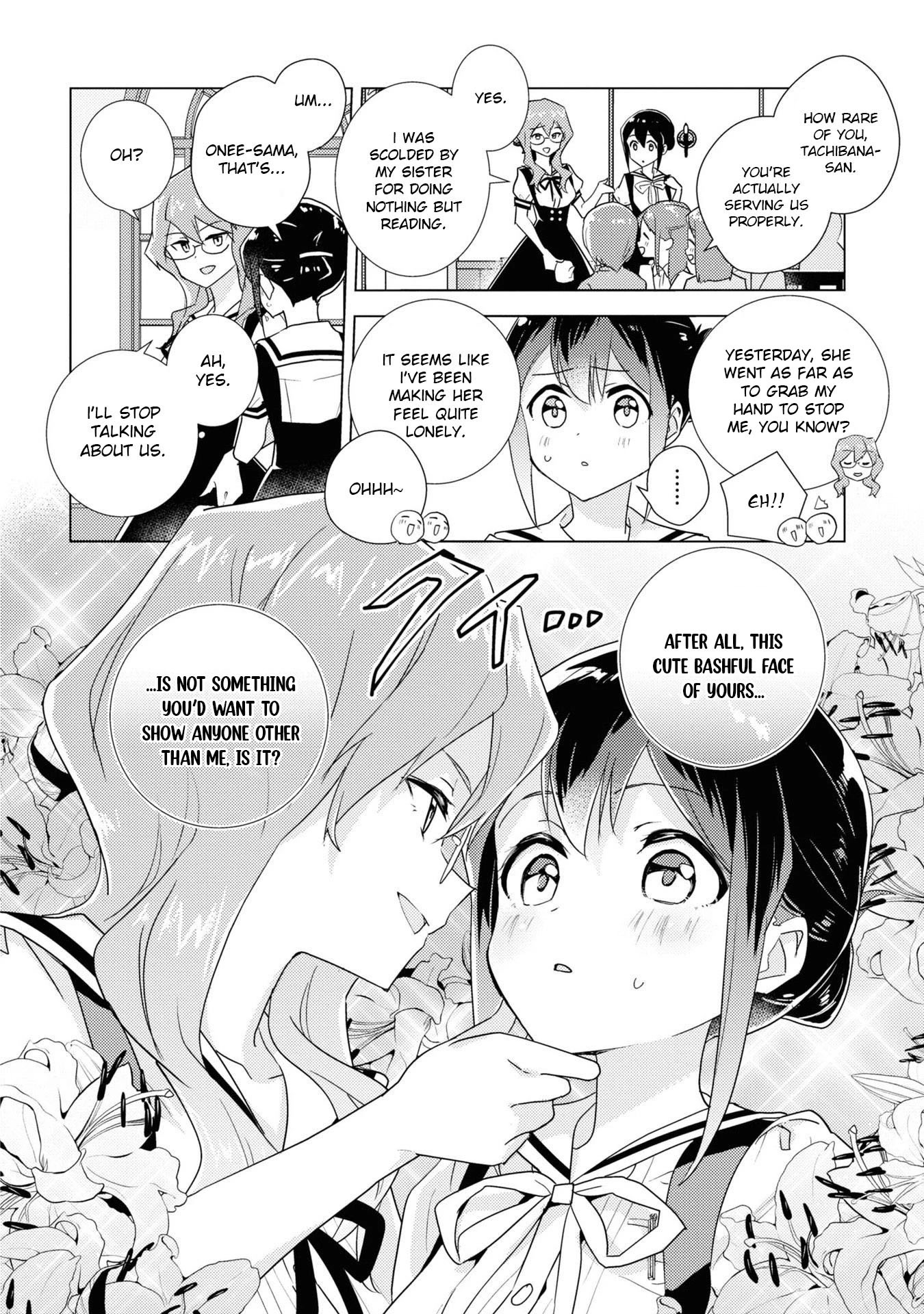 Watashi no Yuri wa Oshigoto desu! Chapter 52 page 7 - Chapter 52: We Are In A Relationship