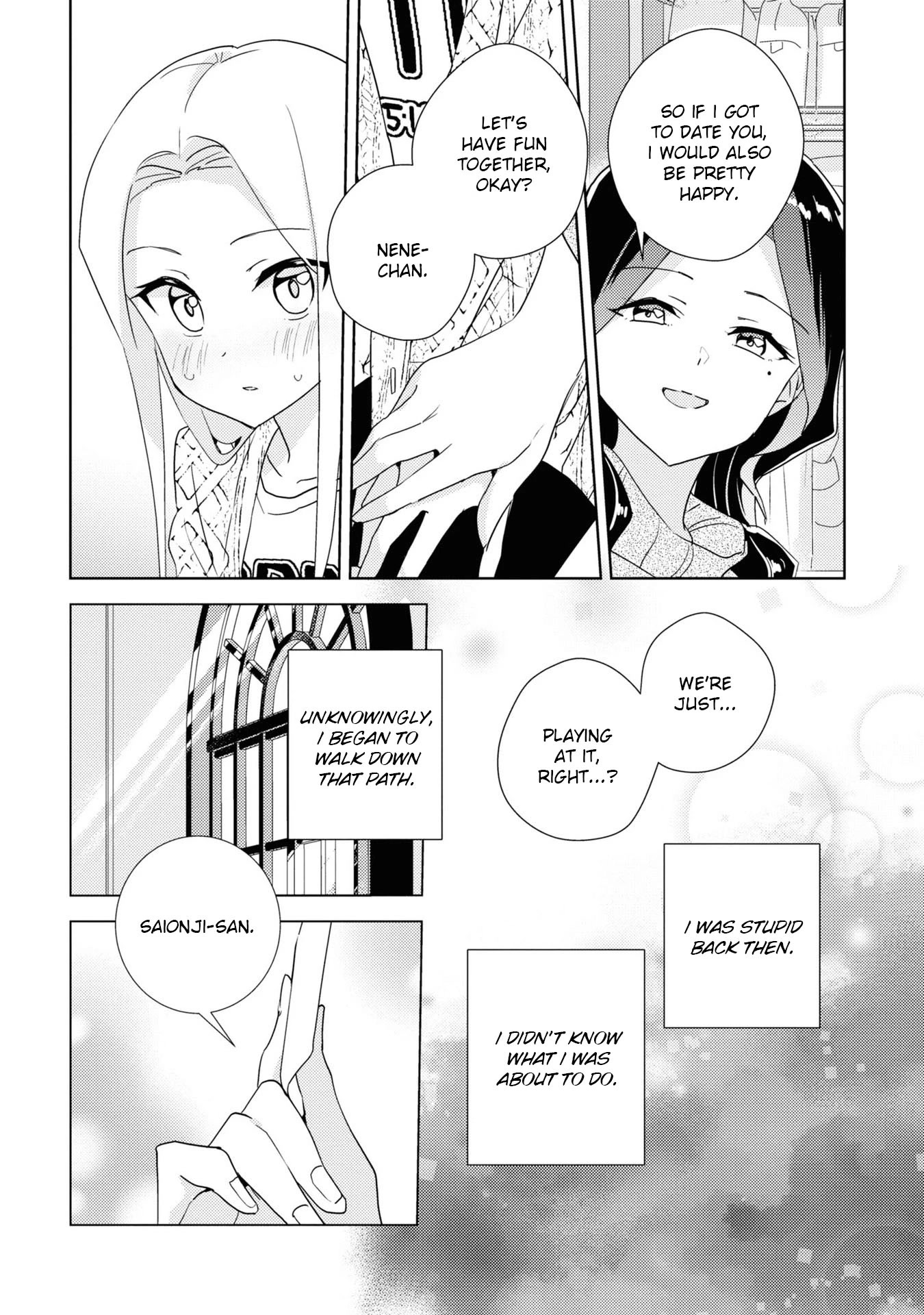 Watashi no Yuri wa Oshigoto desu! Chapter 53 page 10 - Chapter 53: The Mistakes I Made