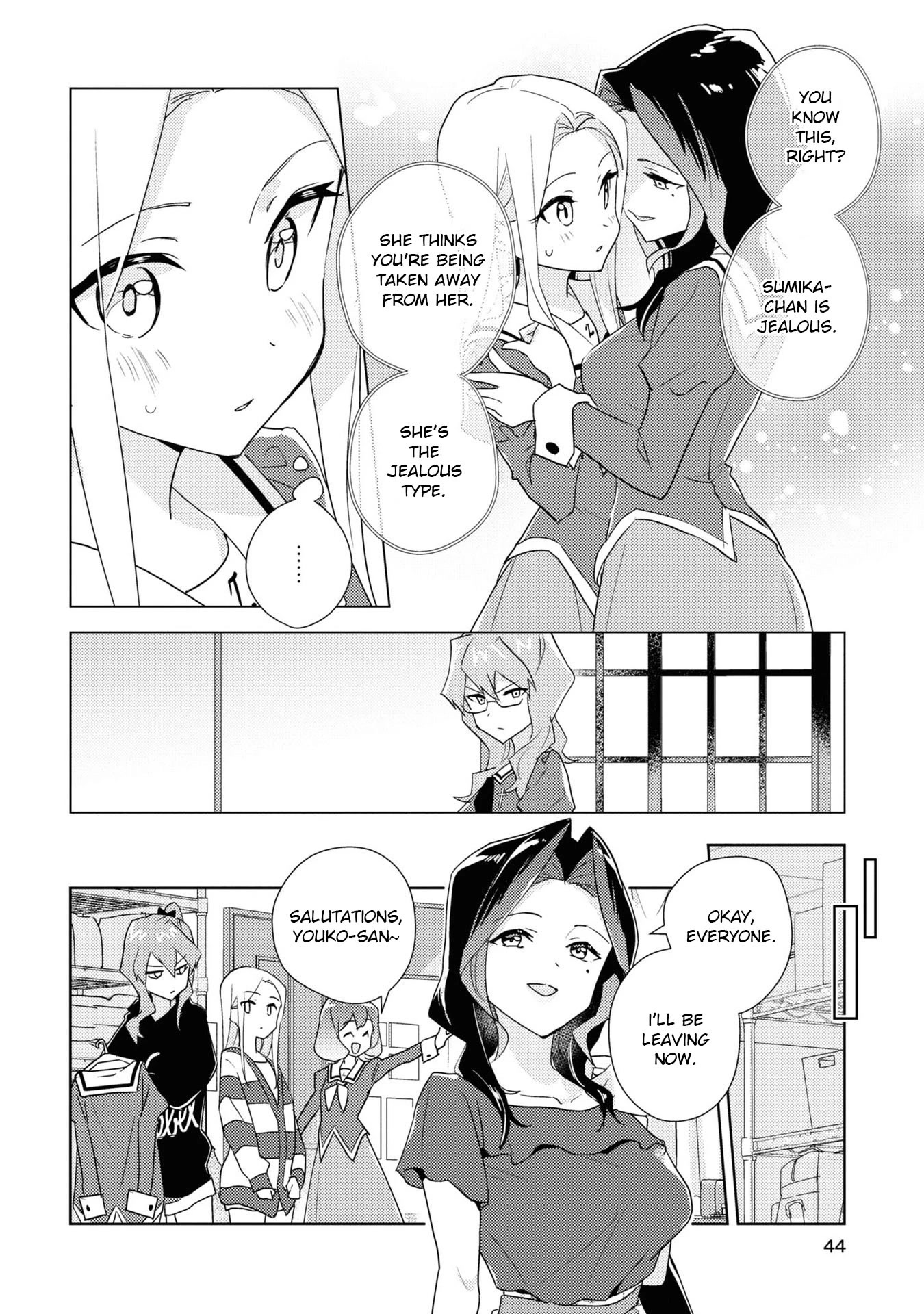 Watashi no Yuri wa Oshigoto desu! Chapter 53 page 12 - Chapter 53: The Mistakes I Made