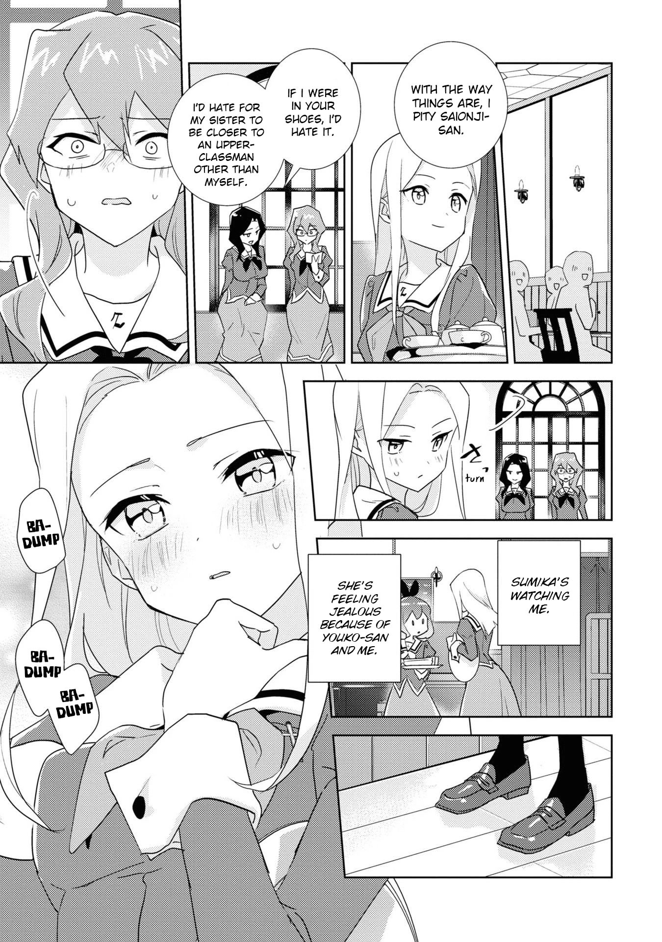 Watashi no Yuri wa Oshigoto desu! Chapter 53 page 17 - Chapter 53: The Mistakes I Made