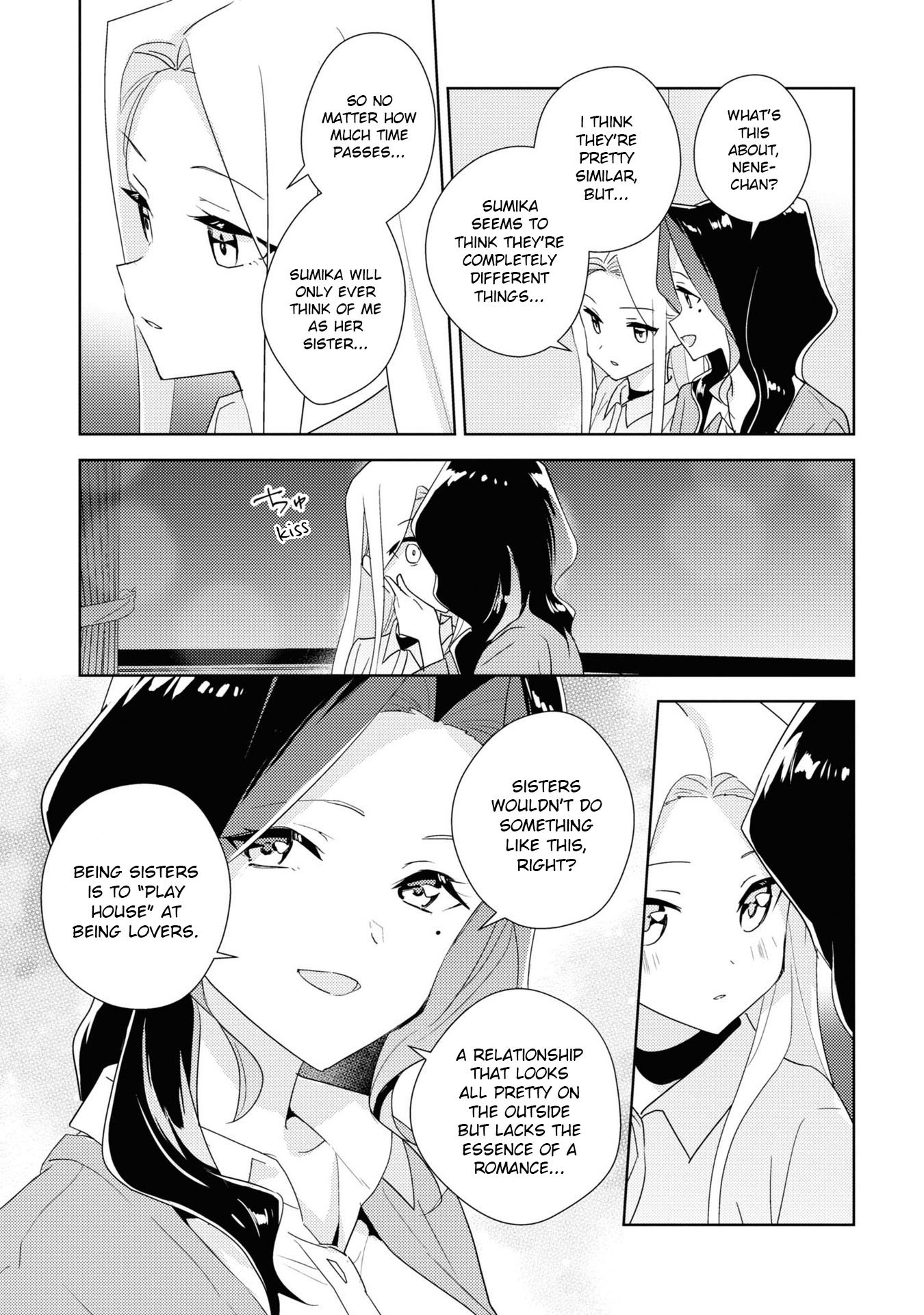 Watashi no Yuri wa Oshigoto desu! Chapter 53 page 23 - Chapter 53: The Mistakes I Made