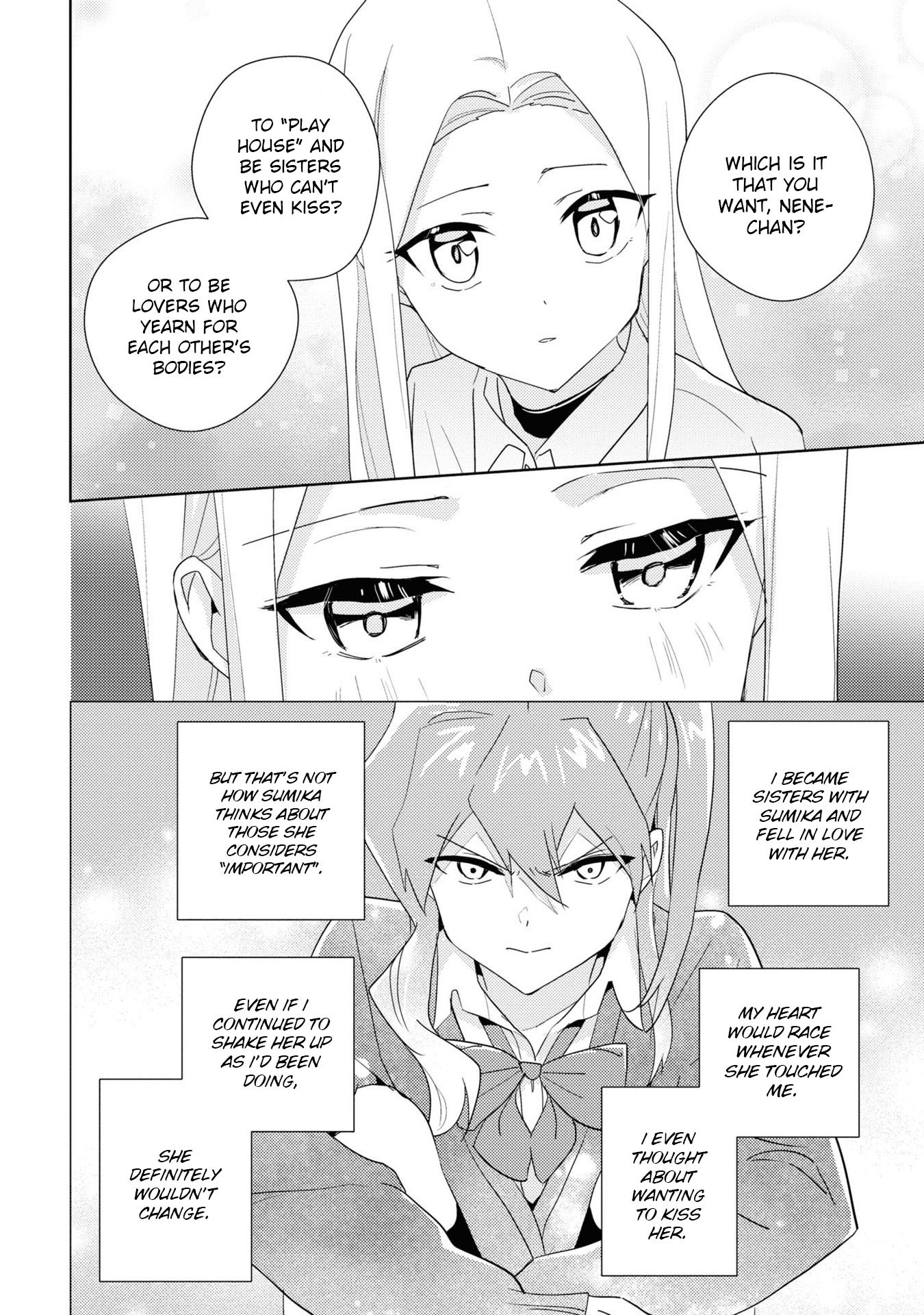 Watashi no Yuri wa Oshigoto desu! Chapter 53 page 24 - Chapter 53: The Mistakes I Made