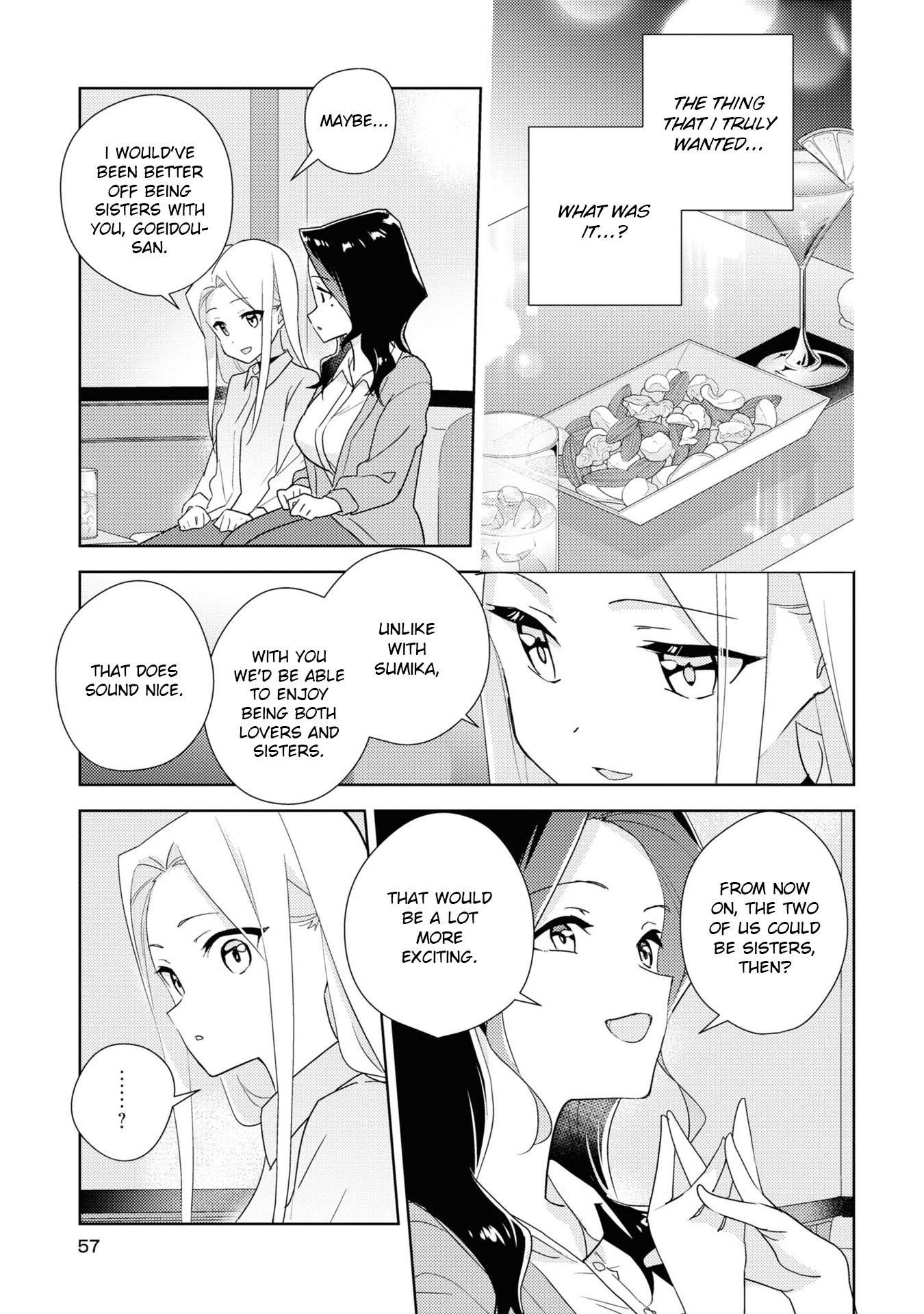Watashi no Yuri wa Oshigoto desu! Chapter 53 page 25 - Chapter 53: The Mistakes I Made
