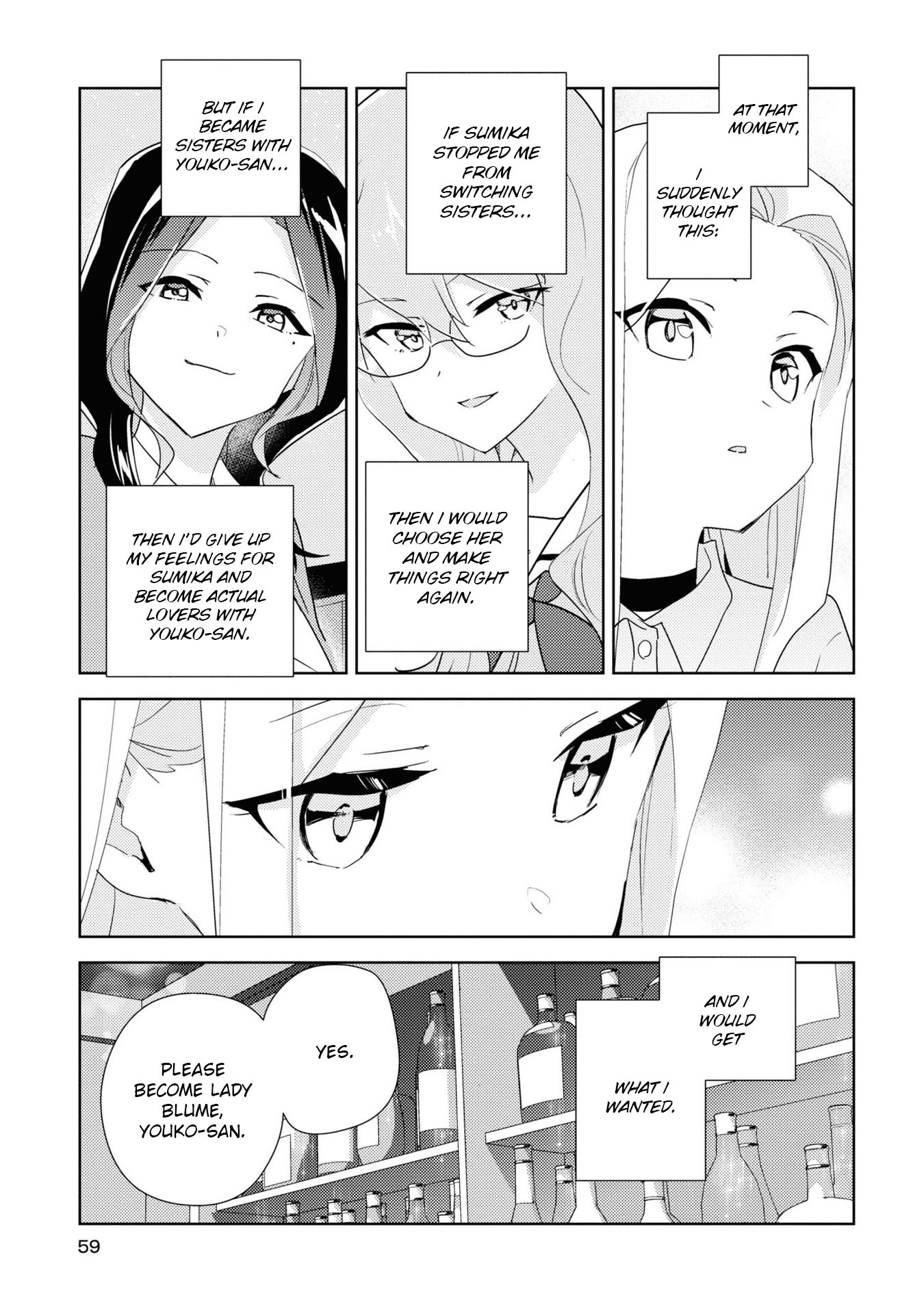 Watashi no Yuri wa Oshigoto desu! Chapter 53 page 27 - Chapter 53: The Mistakes I Made