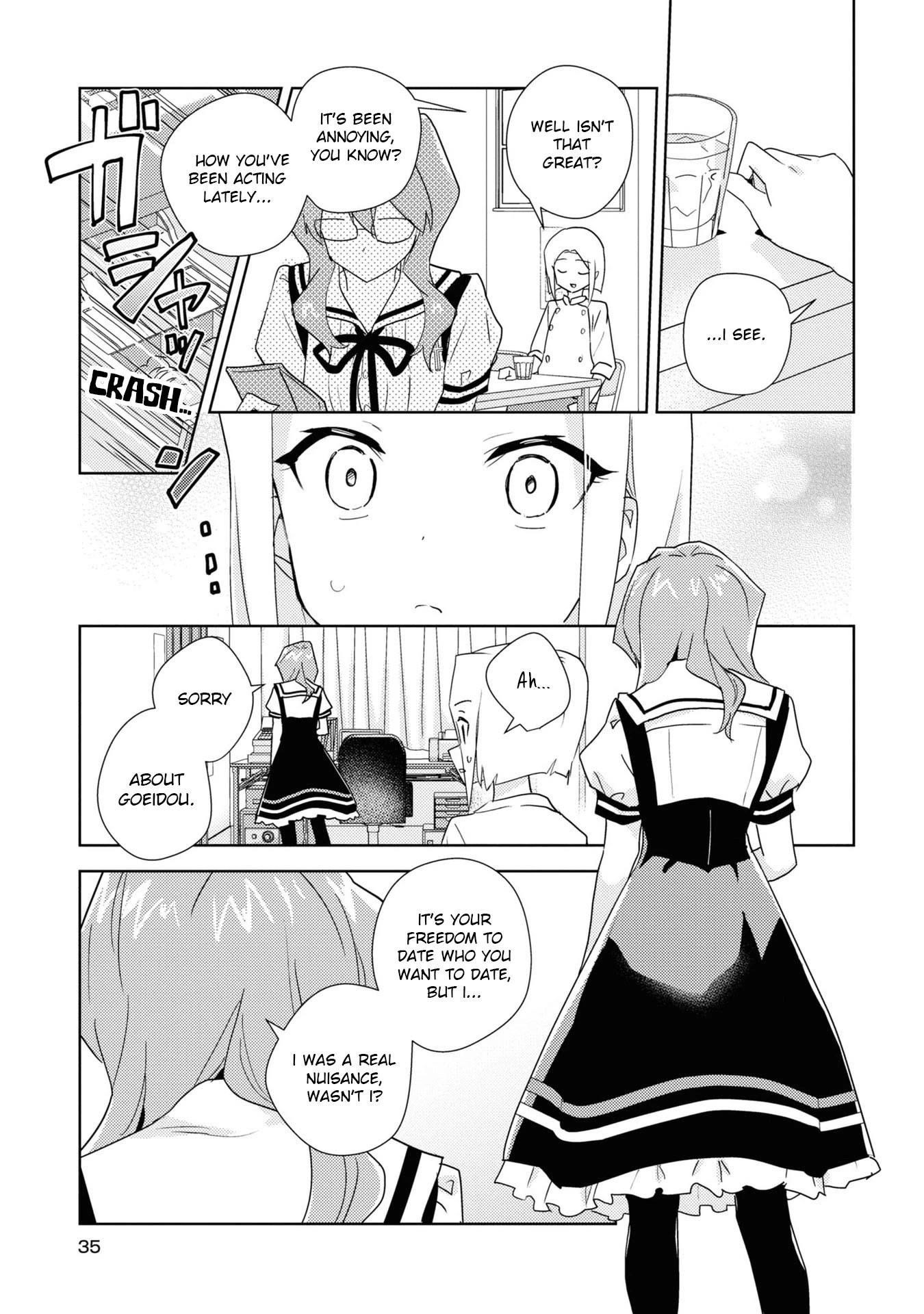 Watashi no Yuri wa Oshigoto desu! Chapter 53 page 3 - Chapter 53: The Mistakes I Made