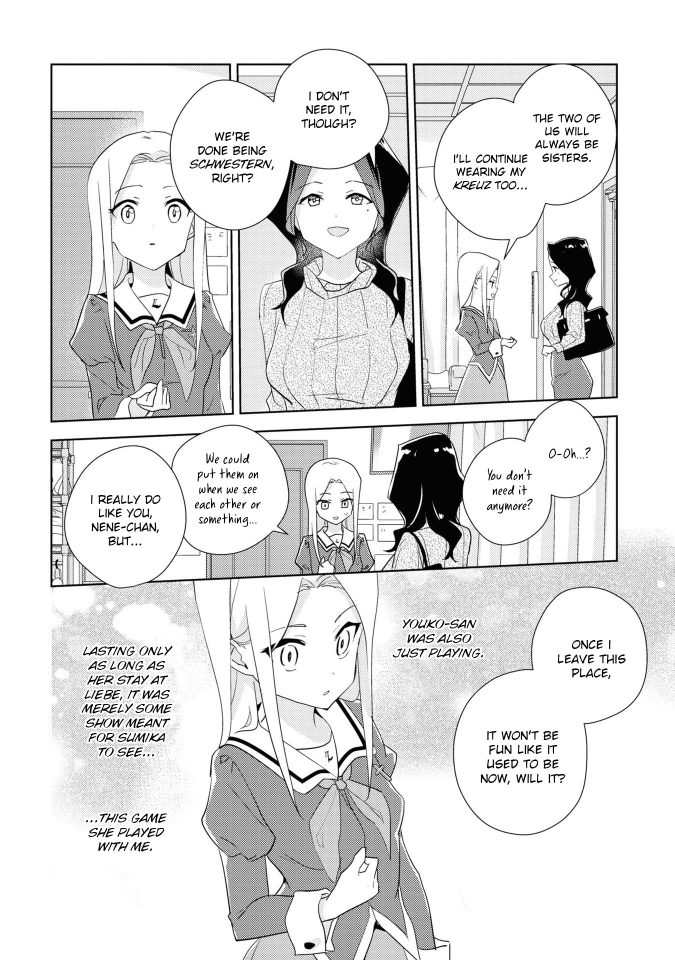 Watashi no Yuri wa Oshigoto desu! Chapter 53 page 34 - Chapter 53: The Mistakes I Made