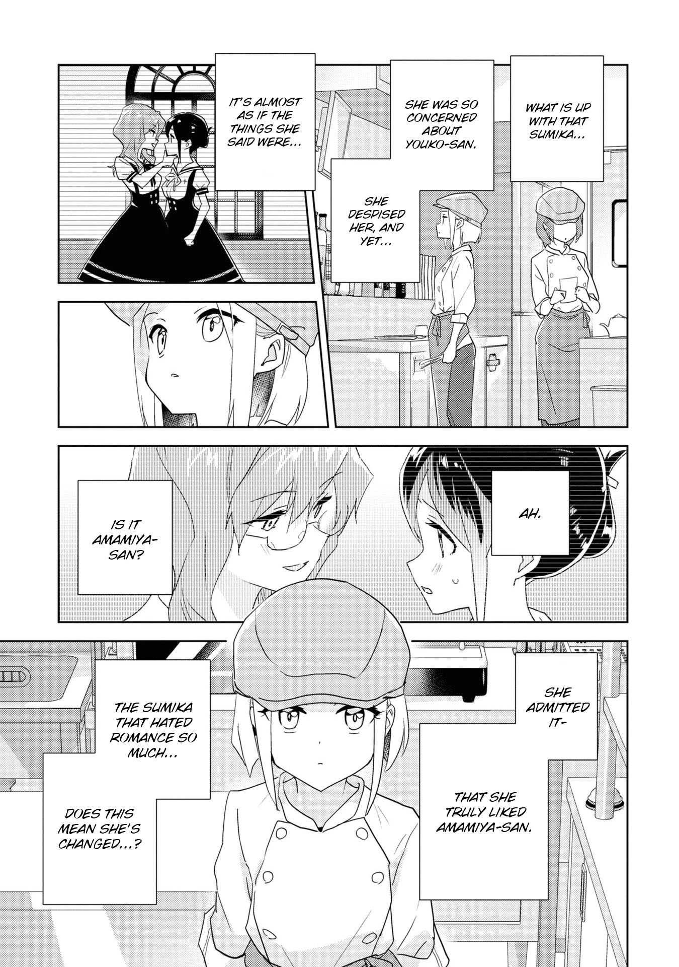 Watashi no Yuri wa Oshigoto desu! Chapter 53 page 5 - Chapter 53: The Mistakes I Made