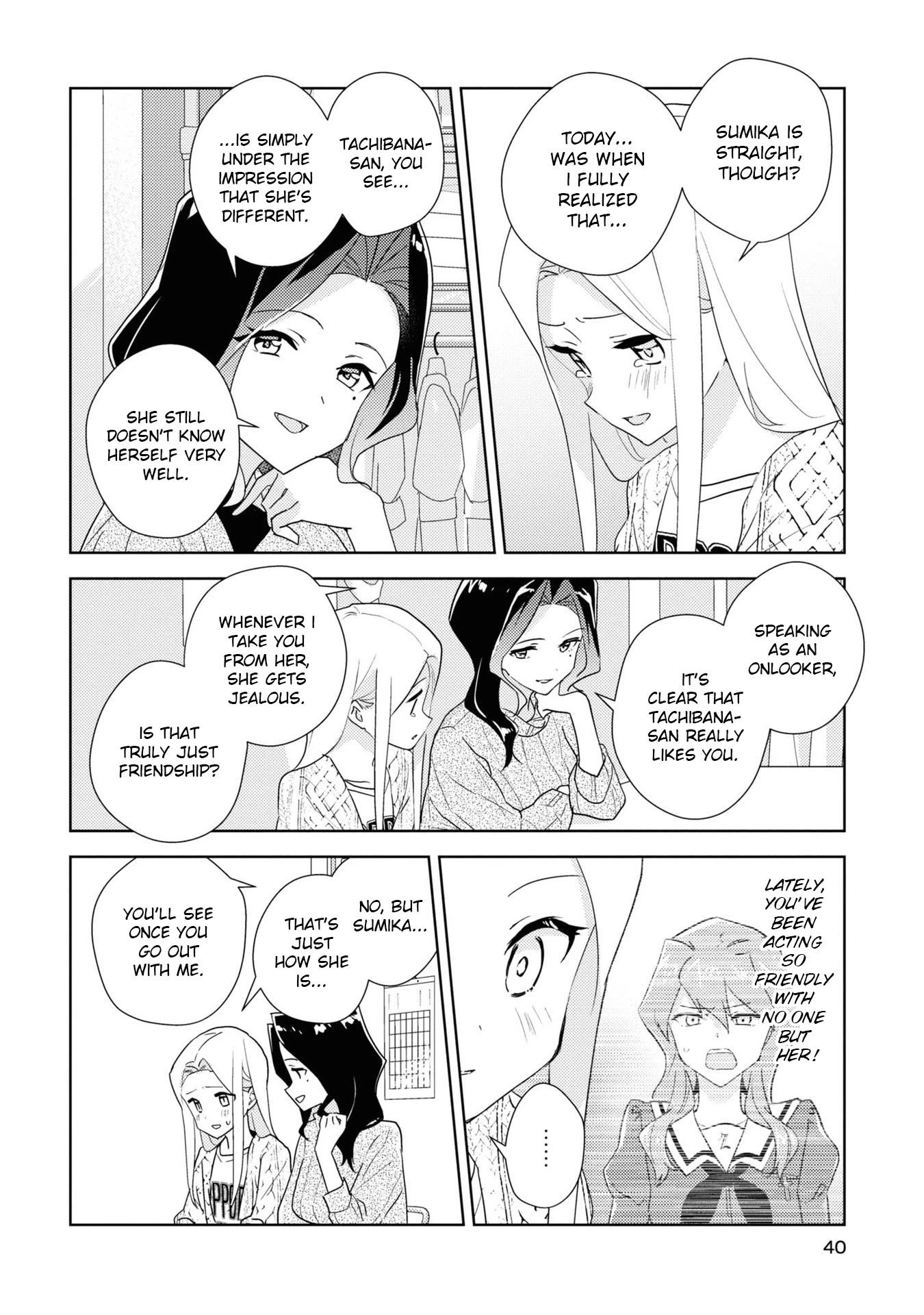 Watashi no Yuri wa Oshigoto desu! Chapter 53 page 8 - Chapter 53: The Mistakes I Made