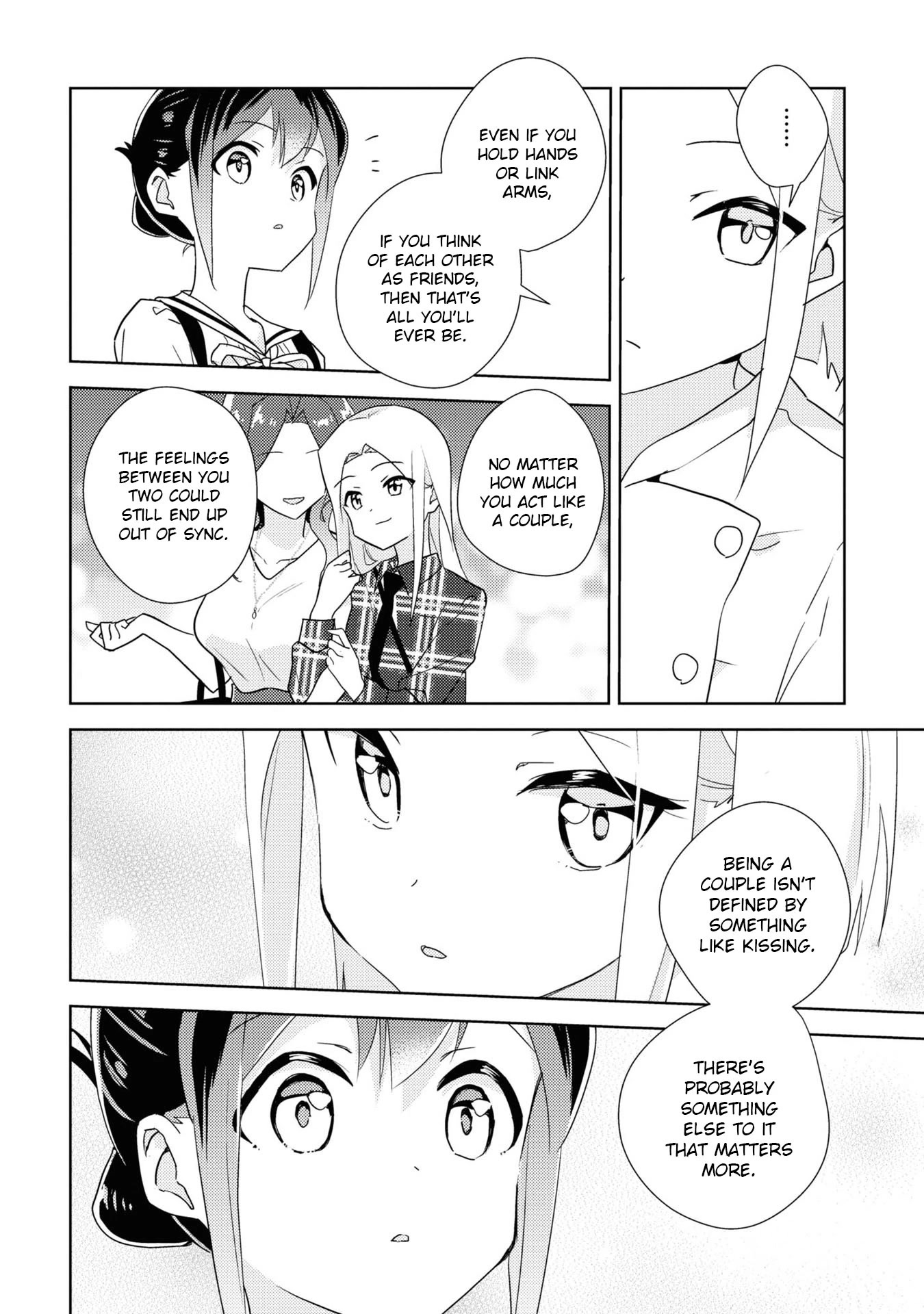 Watashi no Yuri wa Oshigoto desu! Chapter 54 page 10 - Chapter 54: The Two Younger Sisters