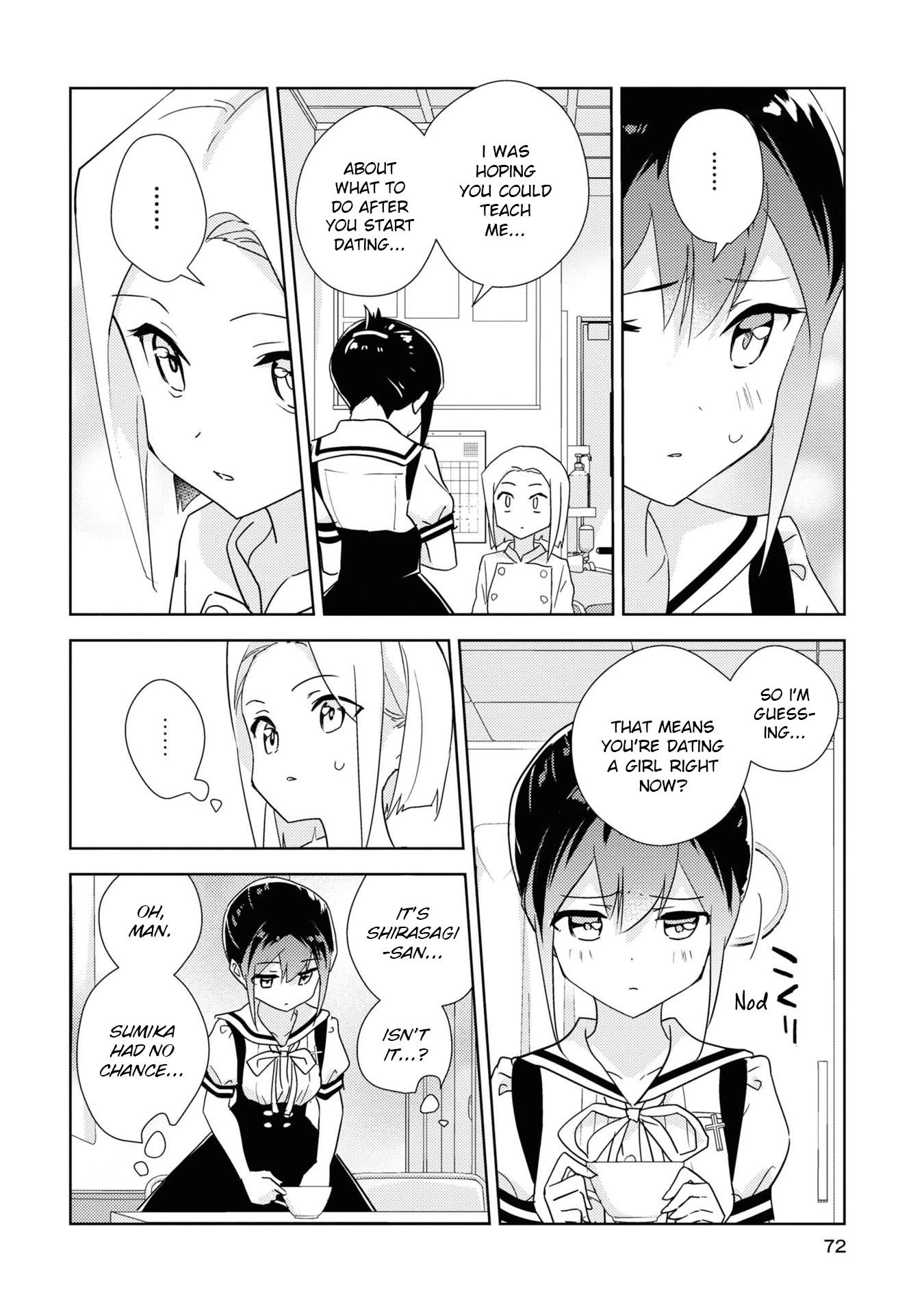 Watashi no Yuri wa Oshigoto desu! Chapter 54 page 4 - Chapter 54: The Two Younger Sisters