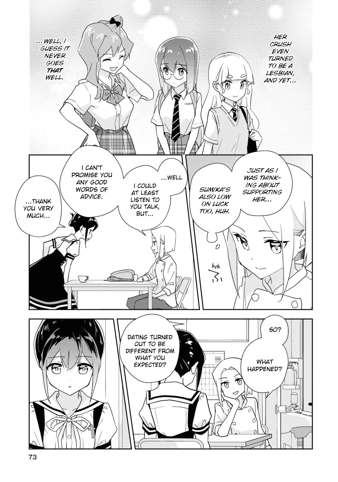 Watashi no Yuri wa Oshigoto desu! Chapter 54 page 5 - Chapter 54: The Two Younger Sisters