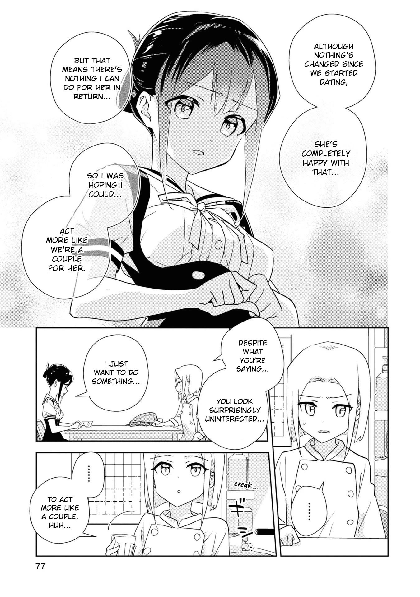 Watashi no Yuri wa Oshigoto desu! Chapter 54 page 9 - Chapter 54: The Two Younger Sisters