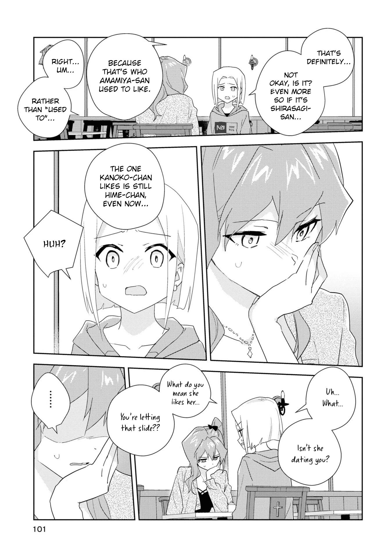 Watashi no Yuri wa Oshigoto desu! Chapter 55 page 11 - Chapter 55: Moving On Means Moving Forward