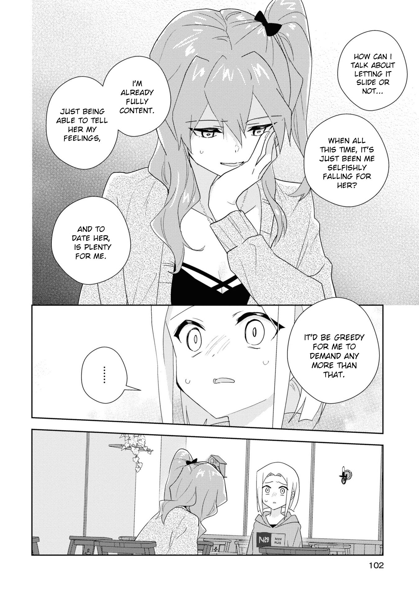 Watashi no Yuri wa Oshigoto desu! Chapter 55 page 12 - Chapter 55: Moving On Means Moving Forward
